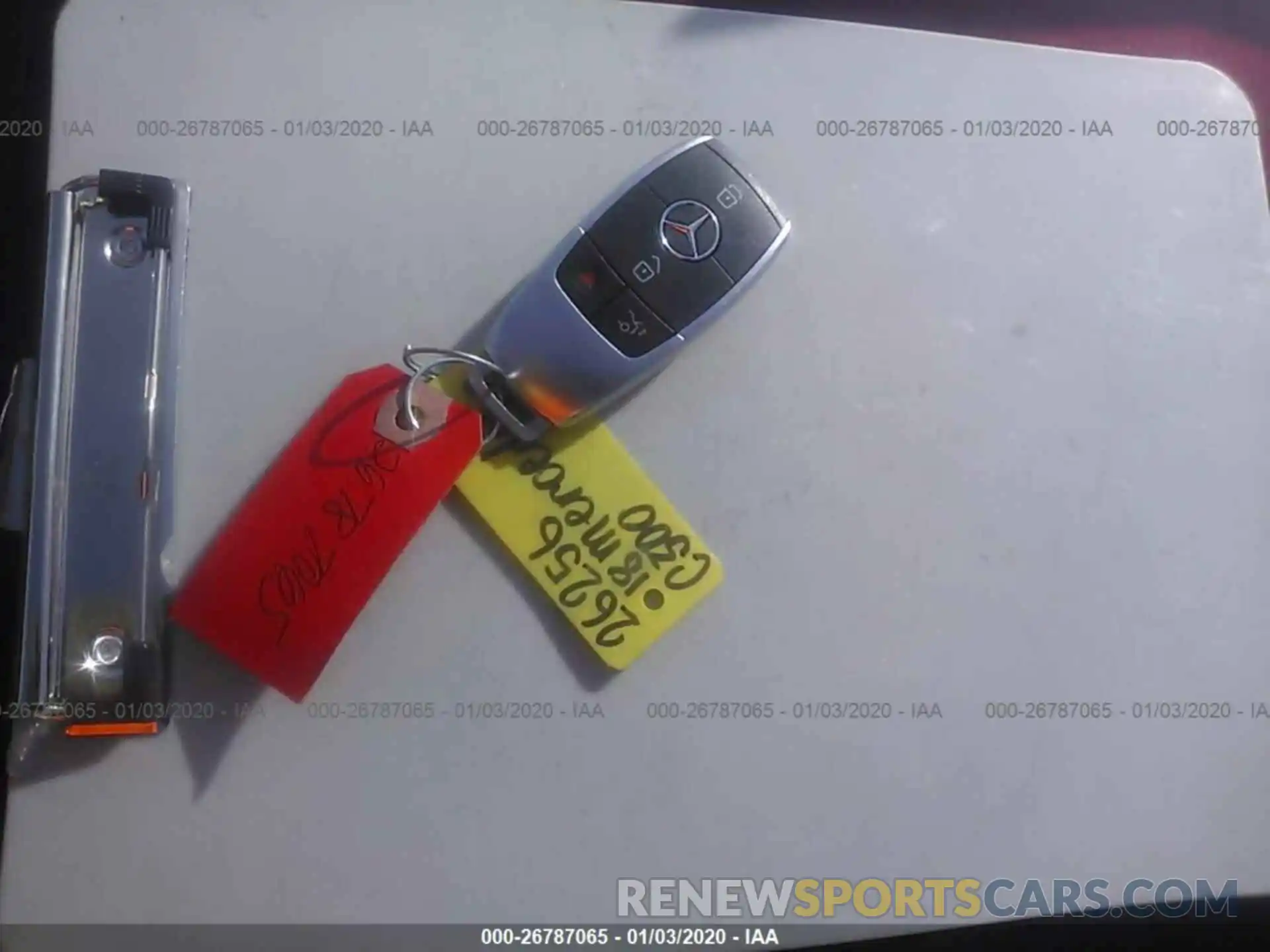 11 Photograph of a damaged car 55SWF8DBXKU283383 MERCEDES-BENZ C 2019