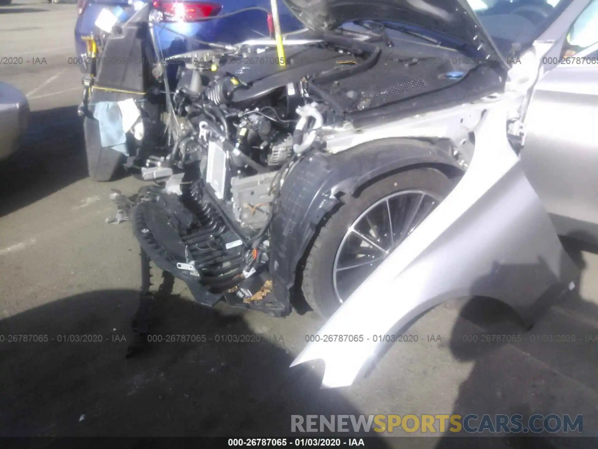 6 Photograph of a damaged car 55SWF8DBXKU283383 MERCEDES-BENZ C 2019