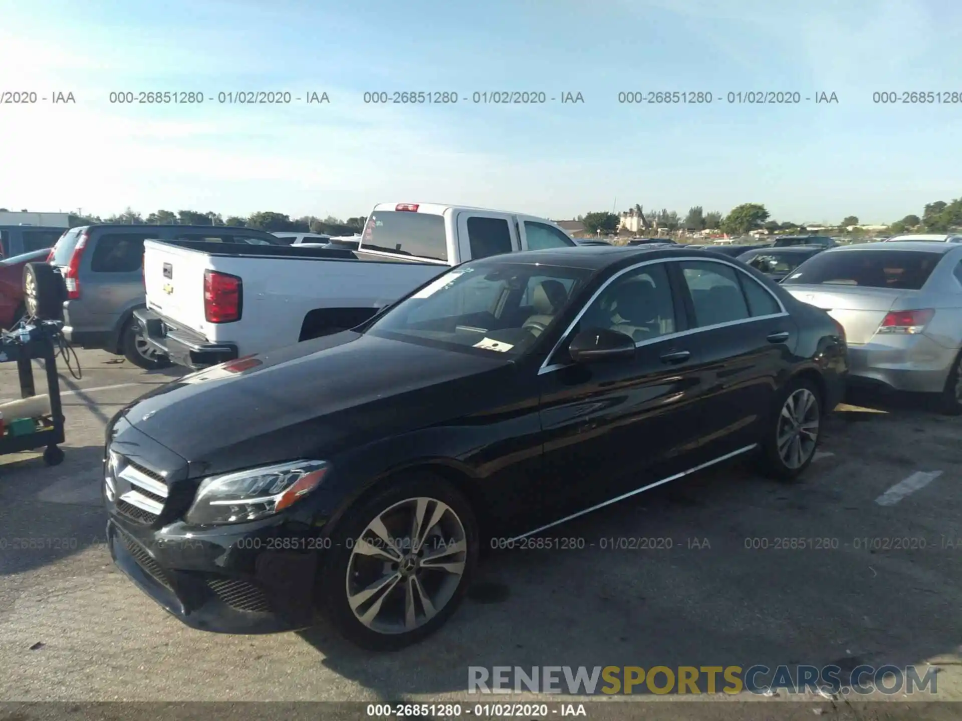 2 Photograph of a damaged car 55SWF8DBXKU294903 MERCEDES-BENZ C 2019