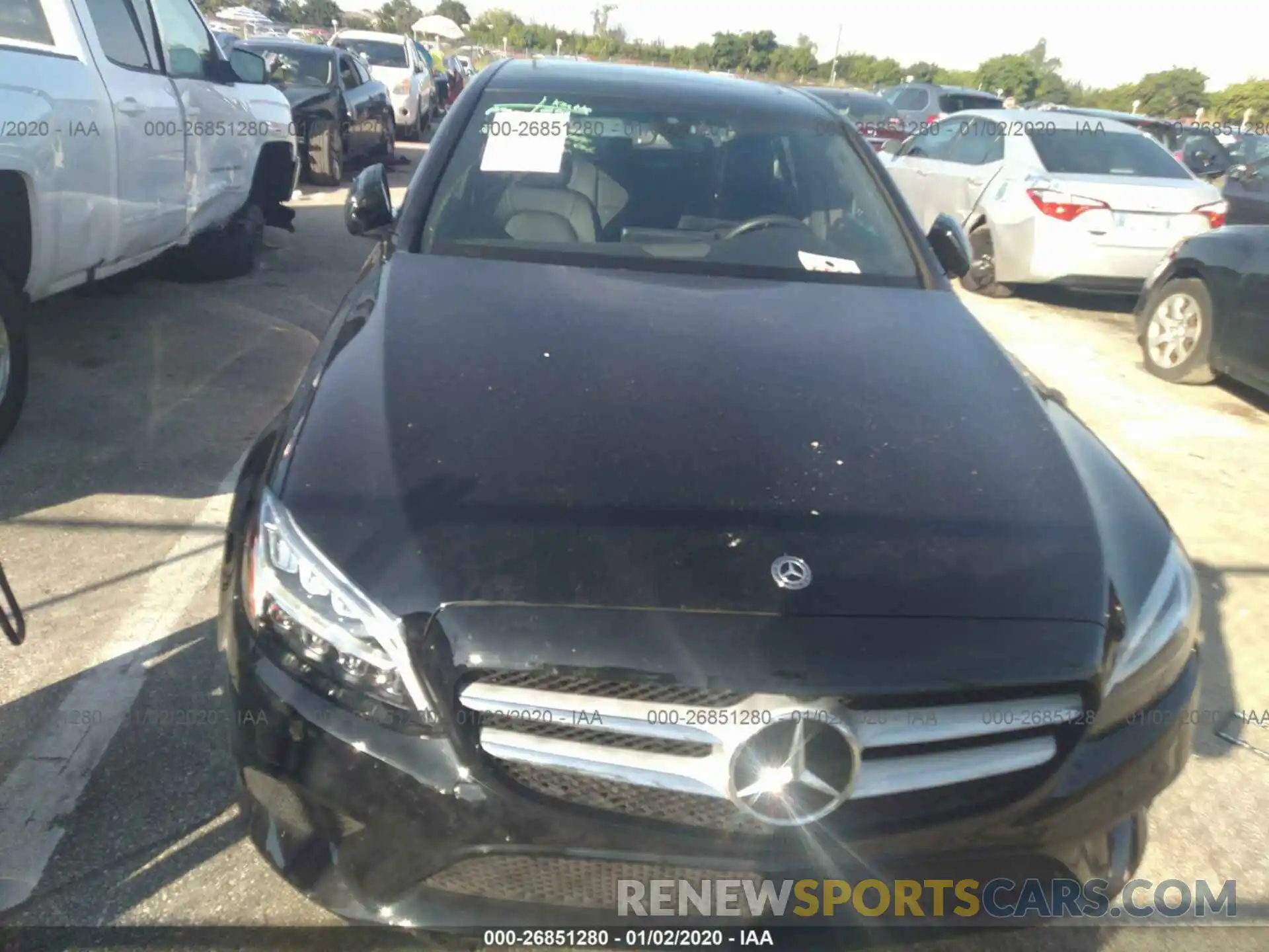 6 Photograph of a damaged car 55SWF8DBXKU294903 MERCEDES-BENZ C 2019