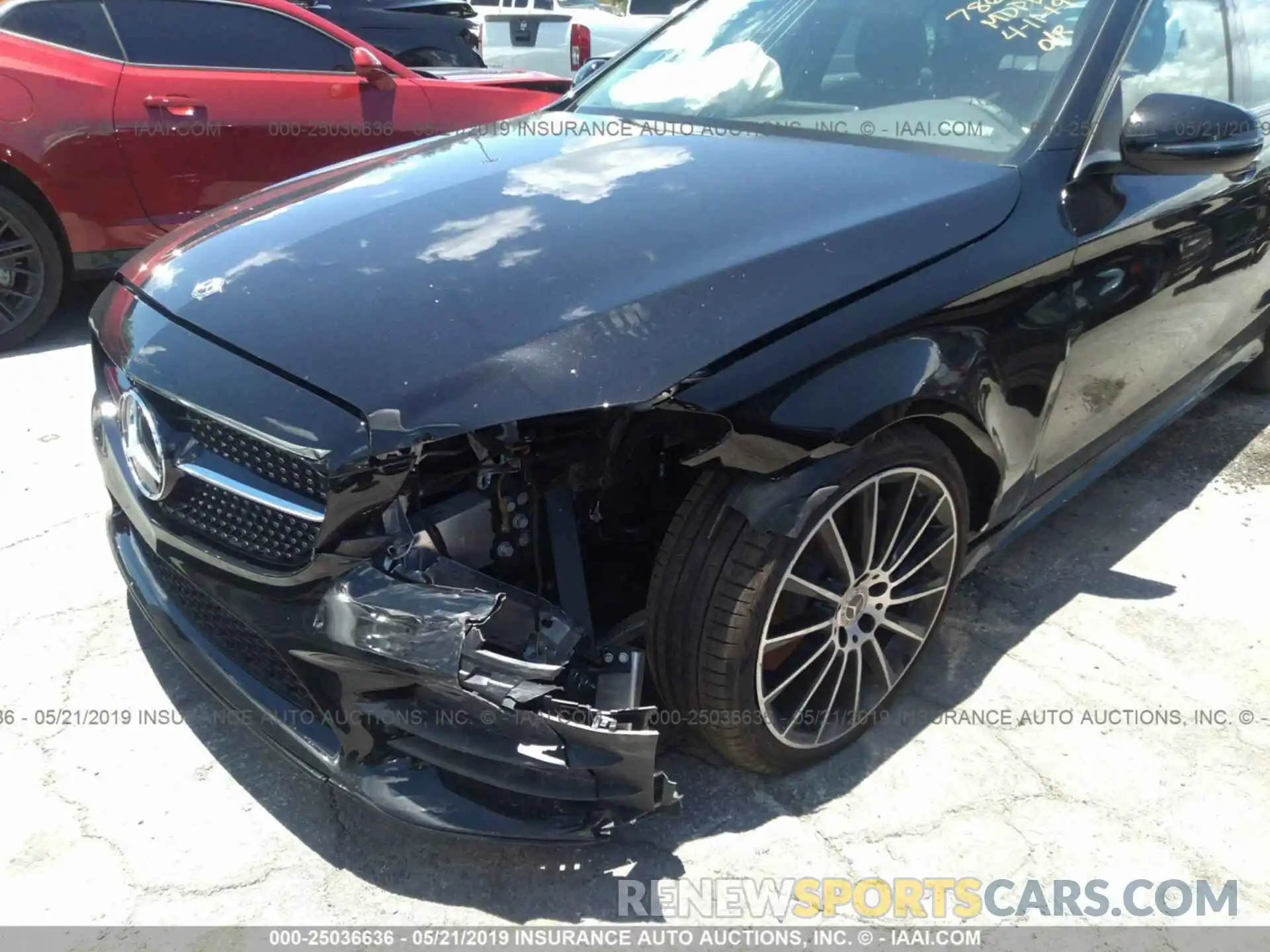 6 Photograph of a damaged car 55SWF8DBXKU295856 MERCEDES-BENZ C 2019