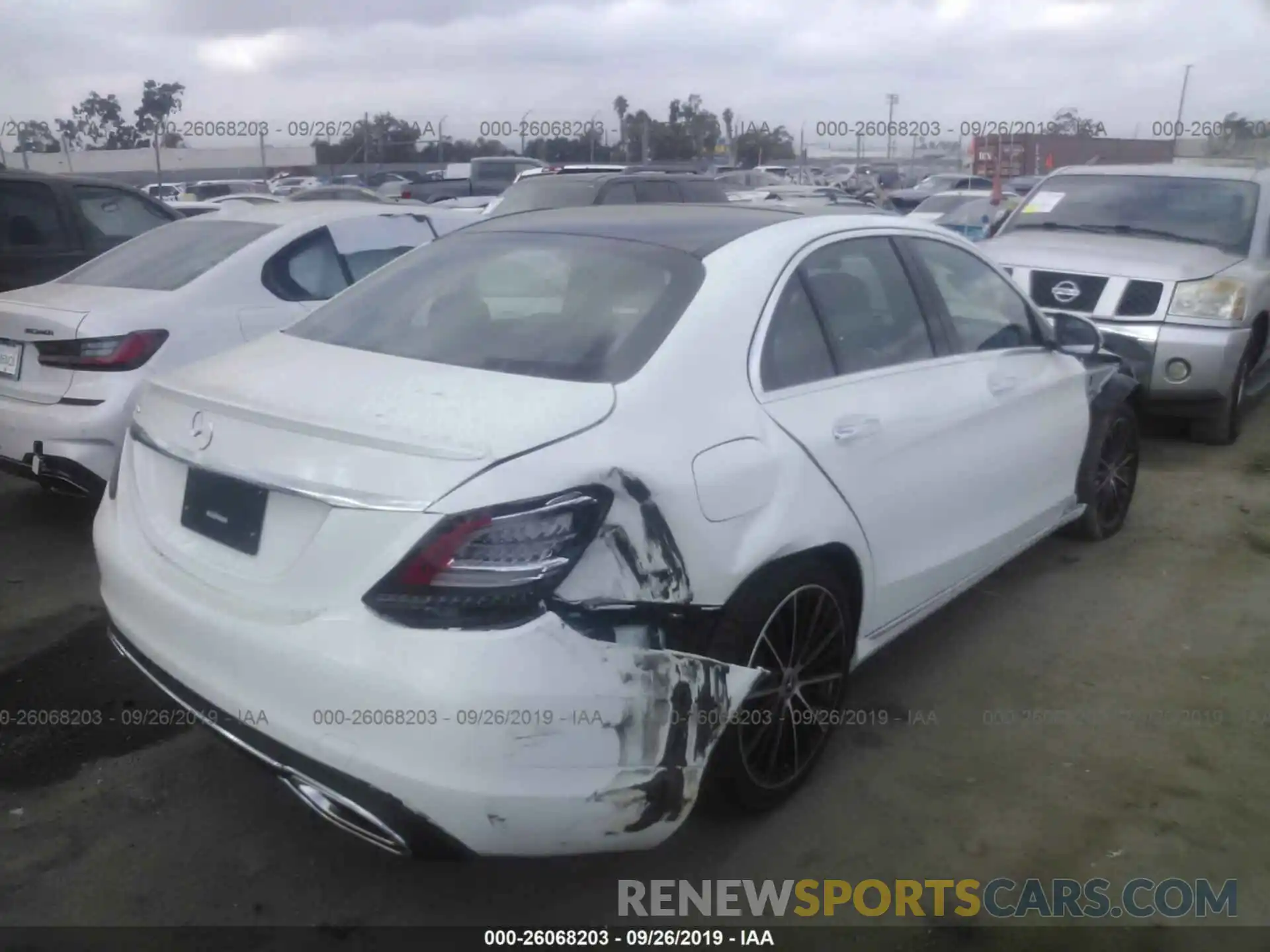 4 Photograph of a damaged car 55SWF8DBXKU322067 MERCEDES-BENZ C 2019