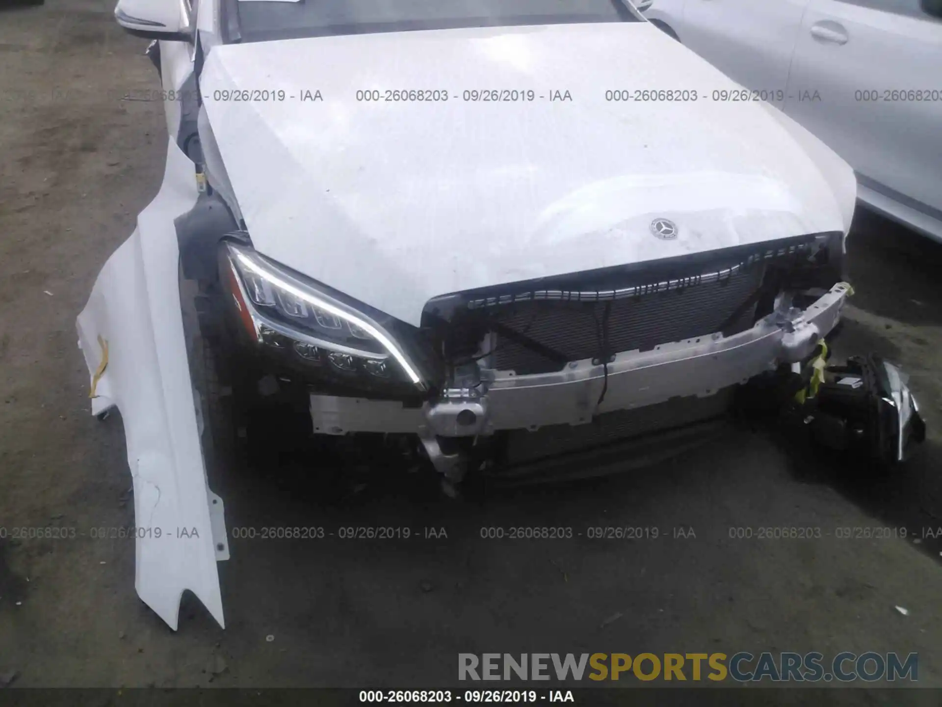 6 Photograph of a damaged car 55SWF8DBXKU322067 MERCEDES-BENZ C 2019