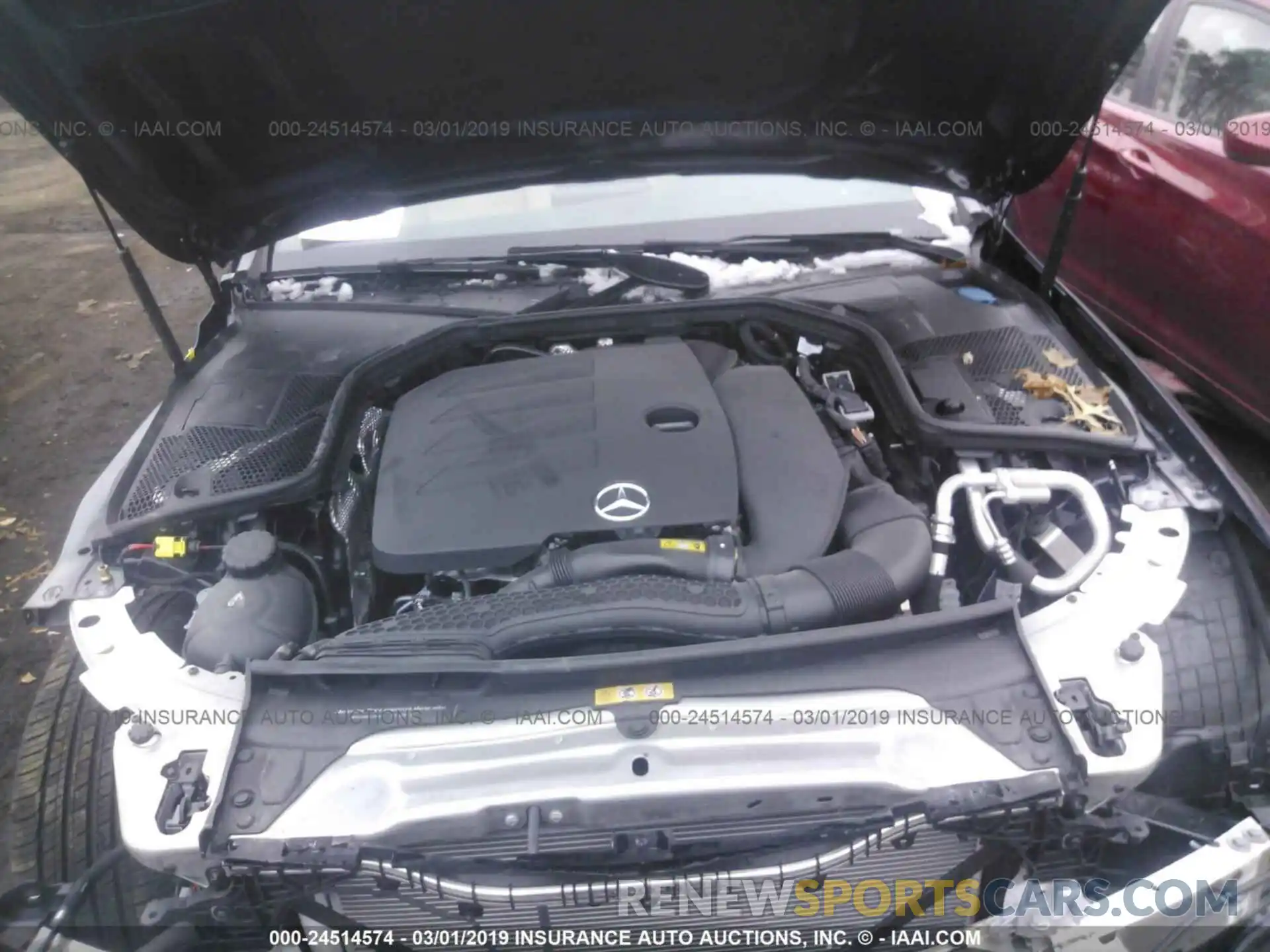 10 Photograph of a damaged car 55SWF8EB0KU293743 MERCEDES-BENZ C 2019