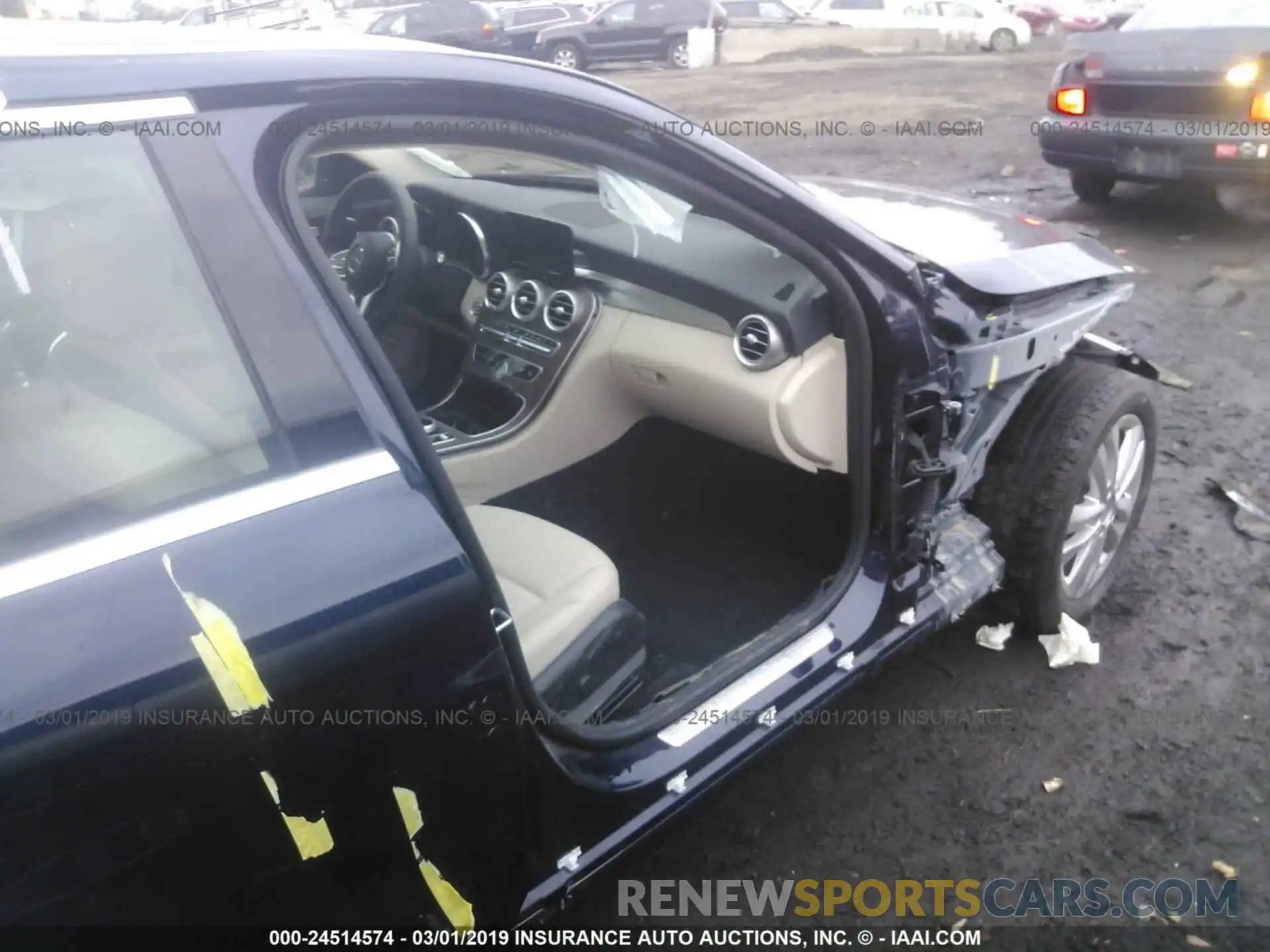 6 Photograph of a damaged car 55SWF8EB0KU293743 MERCEDES-BENZ C 2019