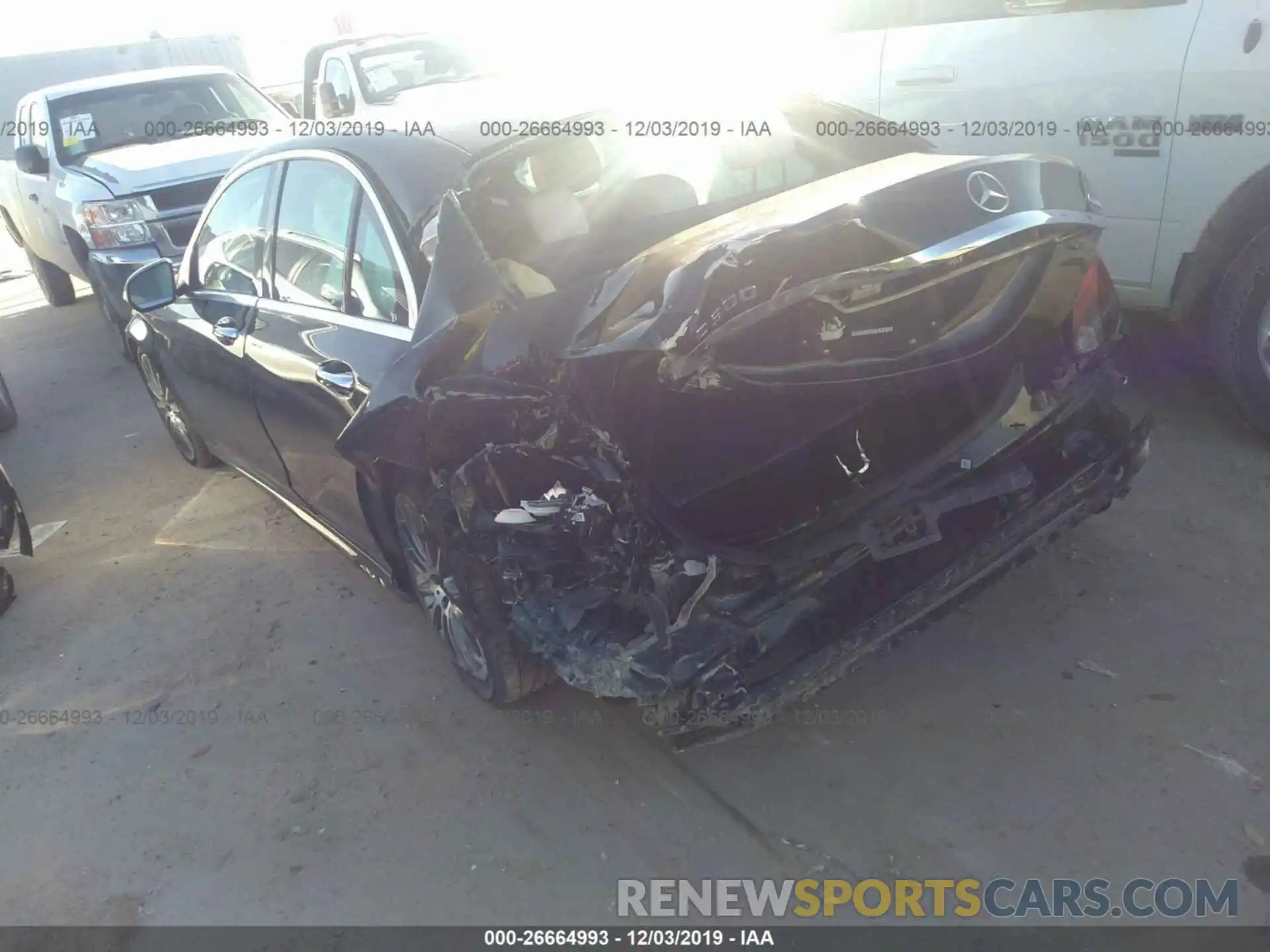 3 Photograph of a damaged car 55SWF8EB0KU306717 MERCEDES-BENZ C 2019