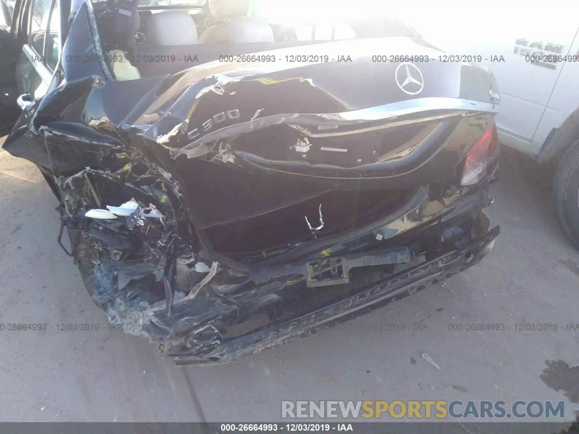 6 Photograph of a damaged car 55SWF8EB0KU306717 MERCEDES-BENZ C 2019