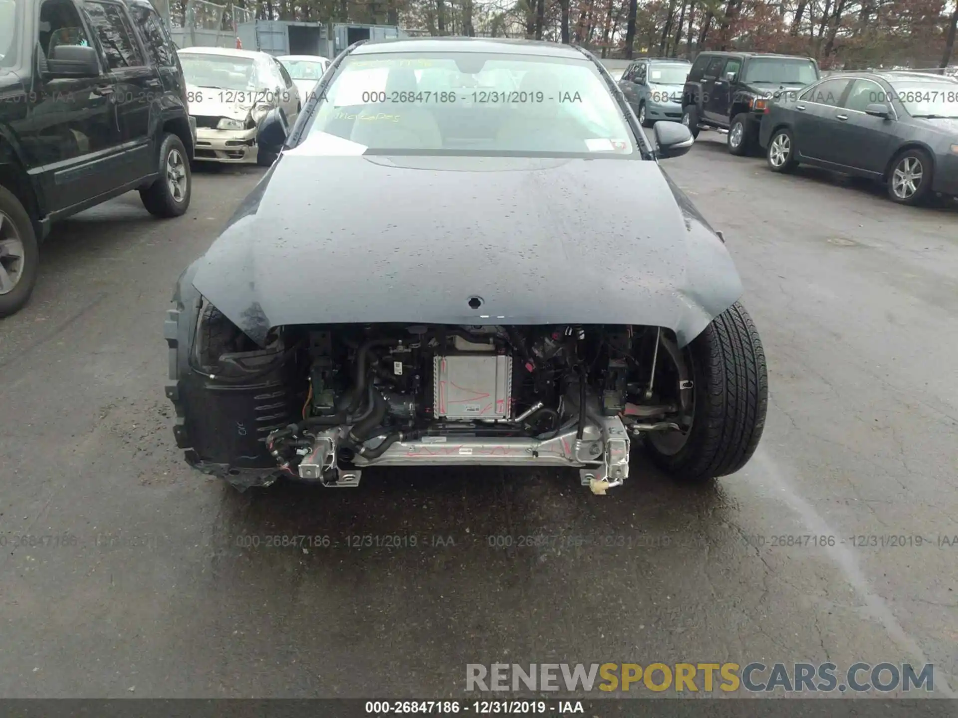 6 Photograph of a damaged car 55SWF8EB0KU311531 MERCEDES-BENZ C 2019