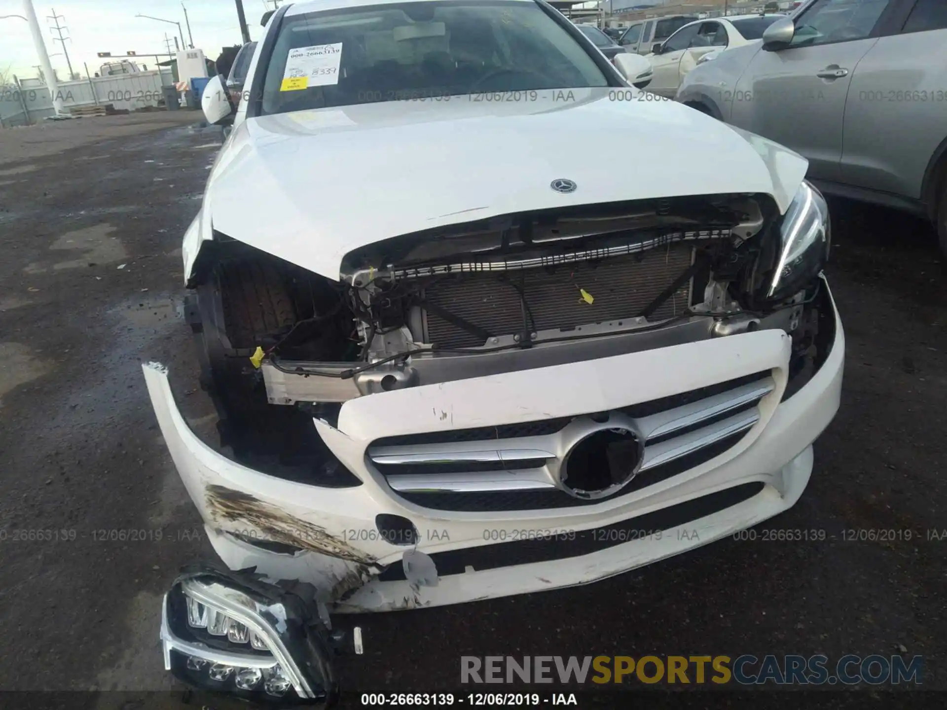 6 Фотография поврежденного автомобиля 55SWF8EB2KU292755 MERCEDES-BENZ C 2019
