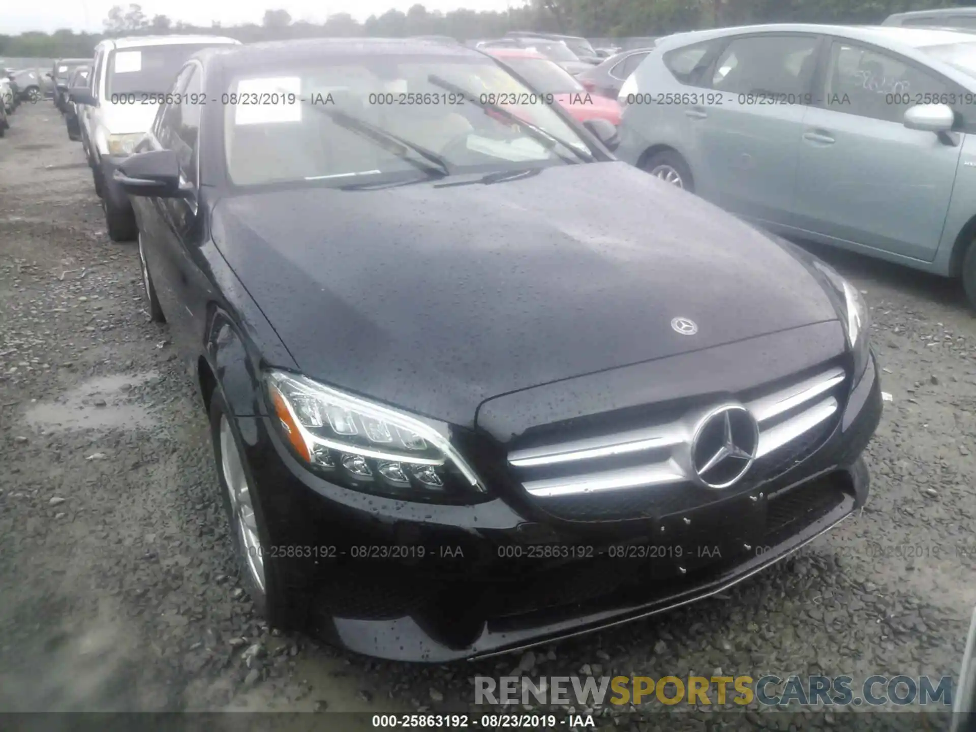 6 Photograph of a damaged car 55SWF8EB3KU298595 MERCEDES-BENZ C 2019