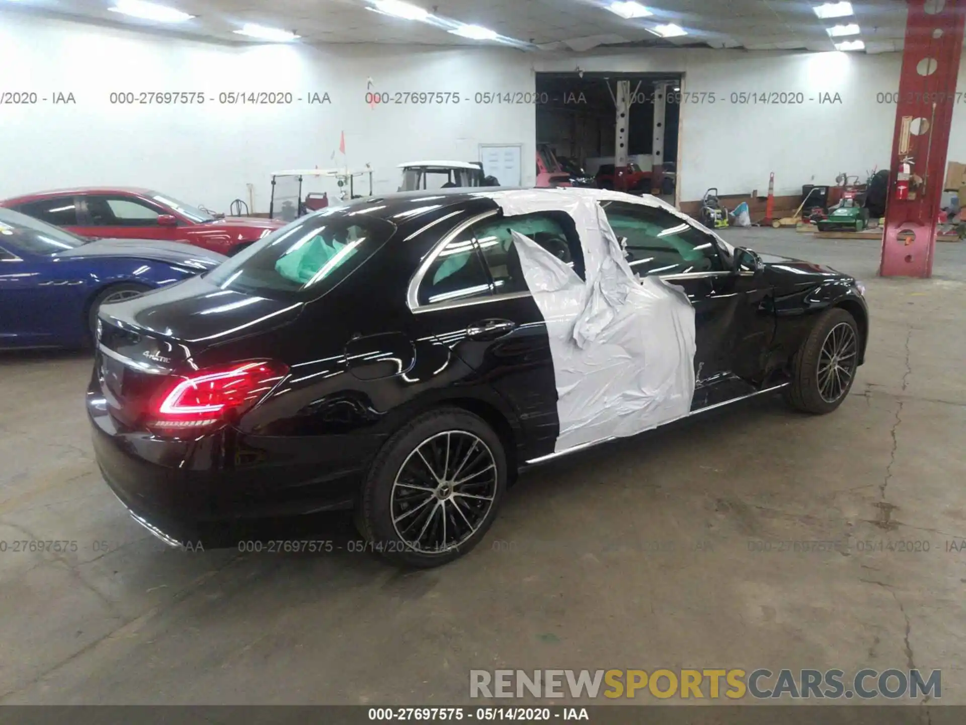 4 Photograph of a damaged car 55SWF8EB4KU300788 MERCEDES-BENZ C 2019