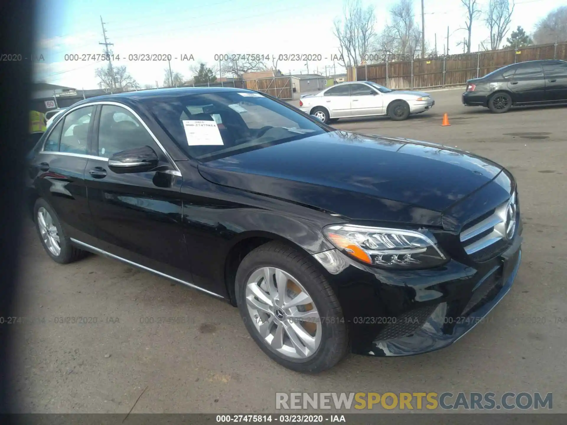 1 Photograph of a damaged car 55SWF8EB4KU315808 MERCEDES-BENZ C 2019