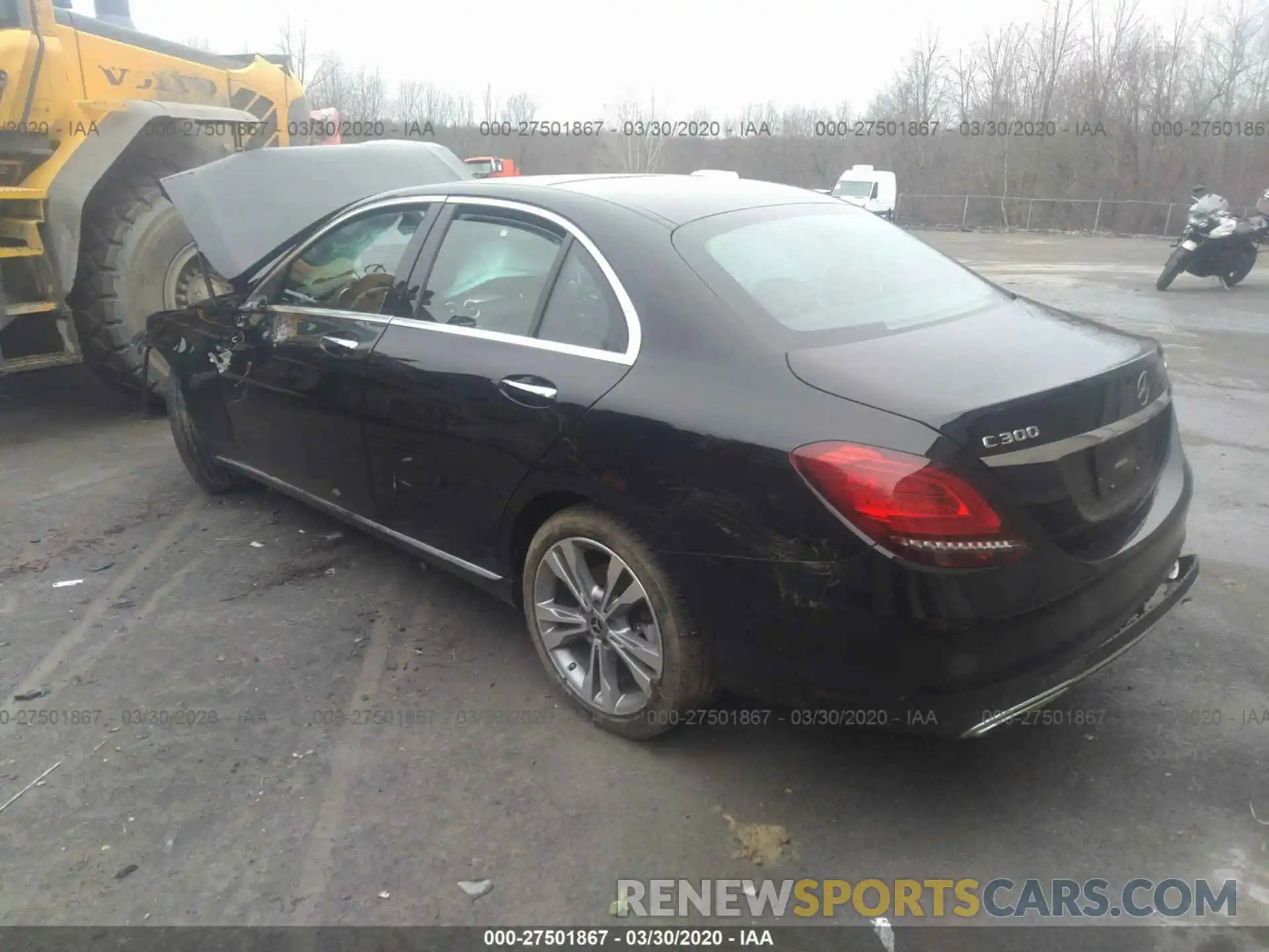 3 Photograph of a damaged car 55SWF8EB5KU291616 MERCEDES-BENZ C 2019