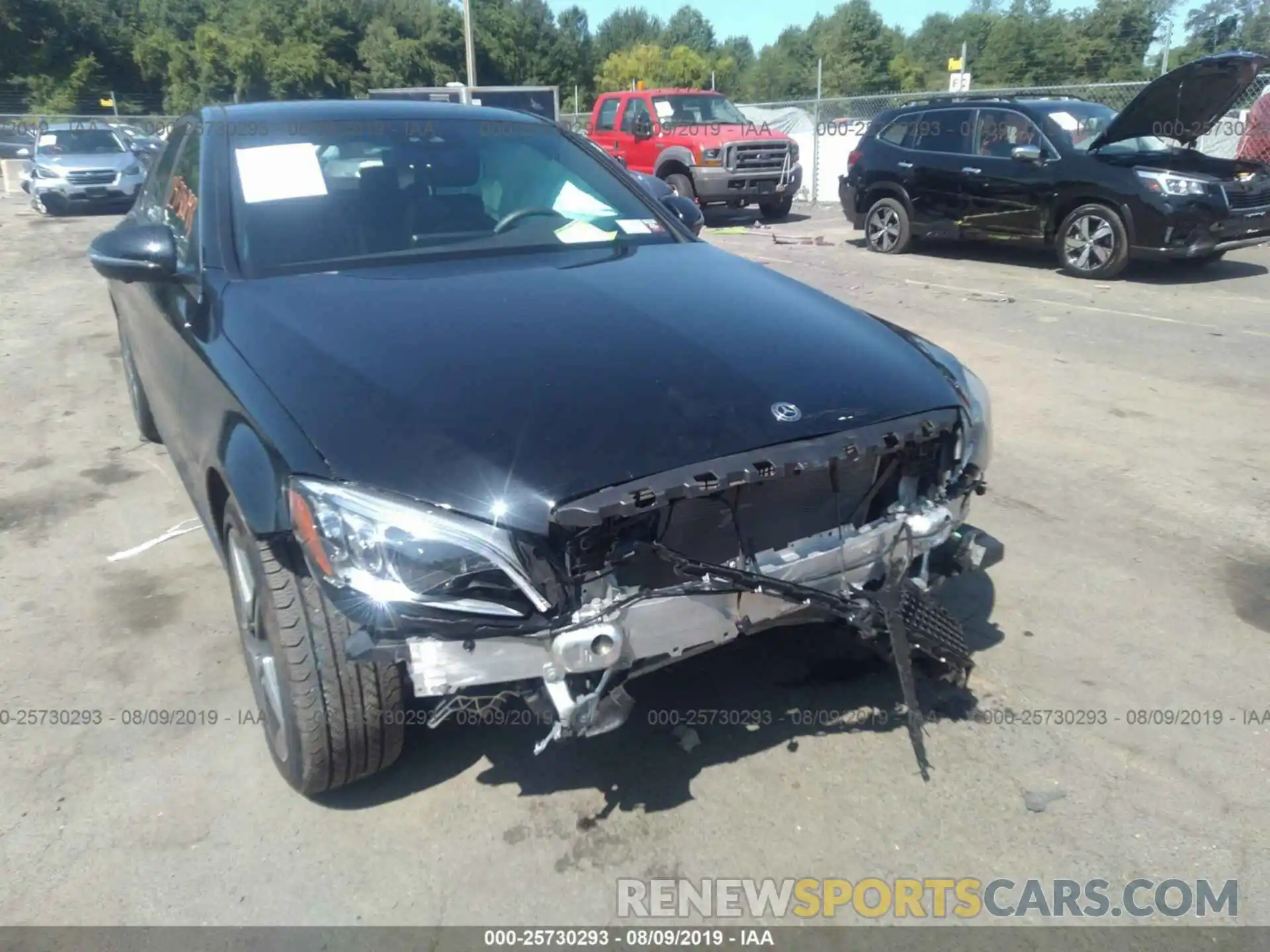 6 Photograph of a damaged car 55SWF8EB5KU298369 MERCEDES-BENZ C 2019