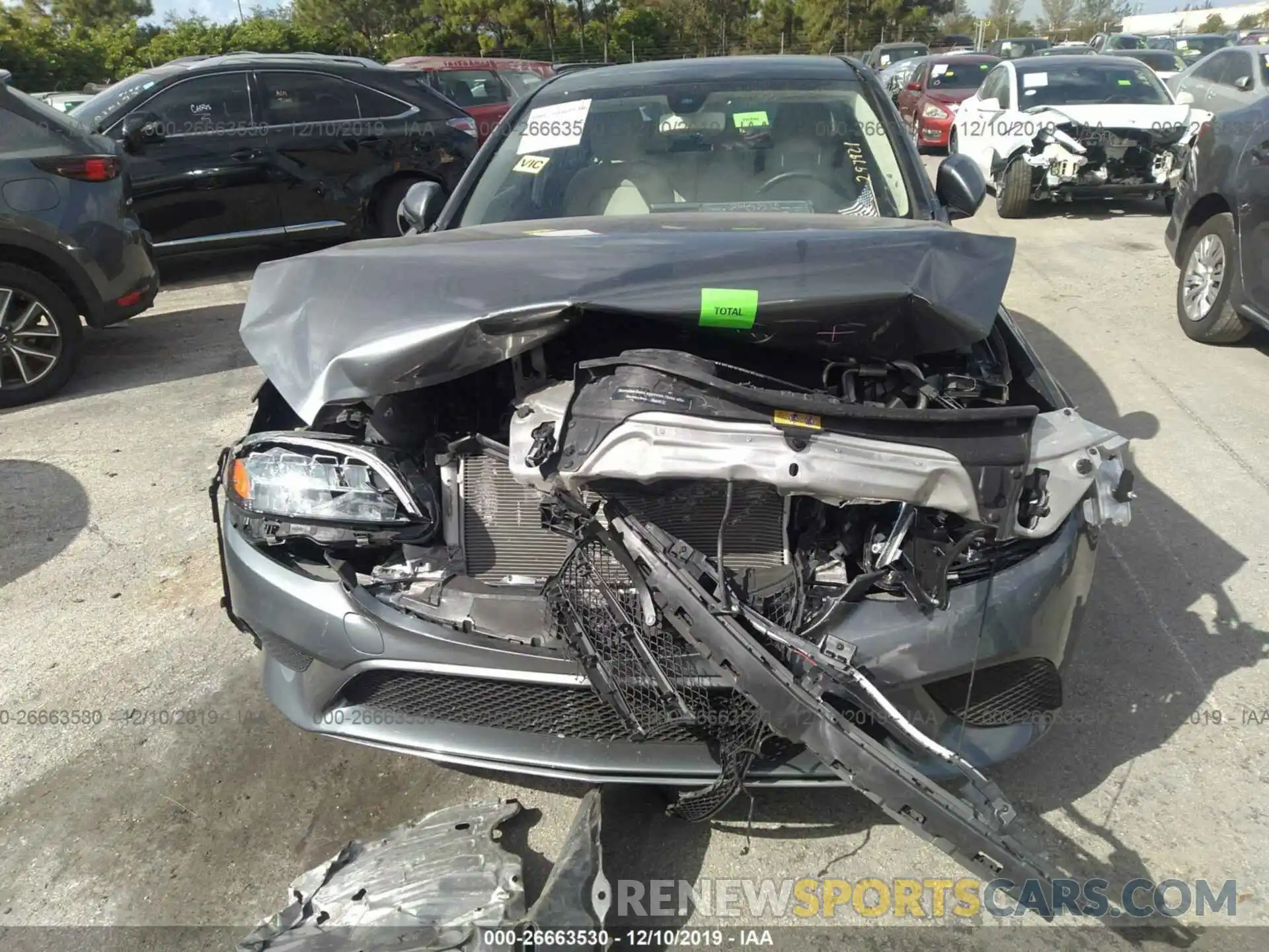 6 Photograph of a damaged car 55SWF8EB7KU297921 MERCEDES-BENZ C 2019