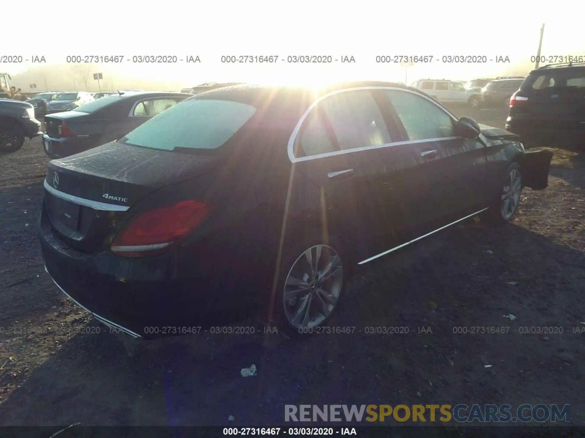 4 Photograph of a damaged car 55SWF8EB7KU301014 MERCEDES-BENZ C 2019