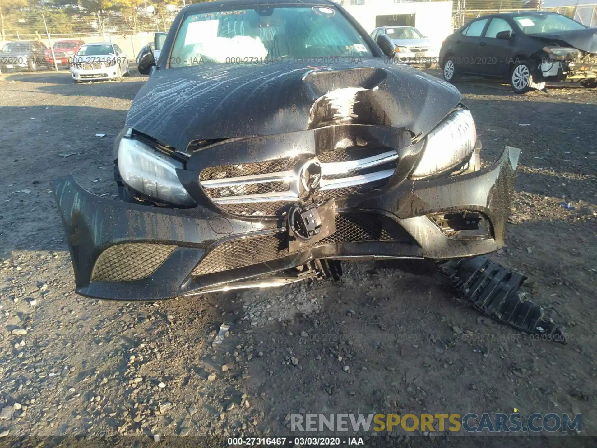 6 Photograph of a damaged car 55SWF8EB7KU301014 MERCEDES-BENZ C 2019