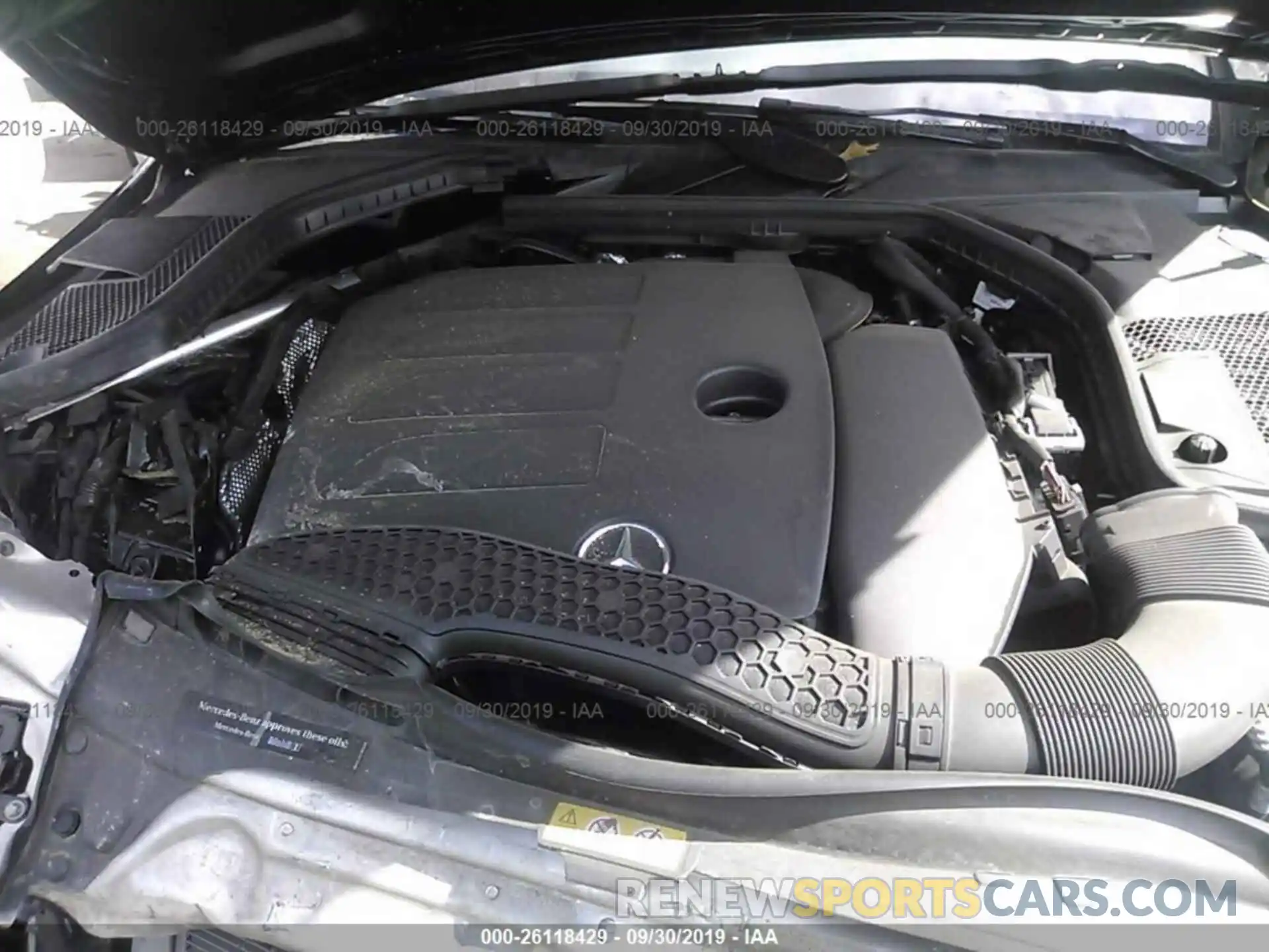 10 Photograph of a damaged car 55SWF8EB8KU291464 MERCEDES-BENZ C 2019