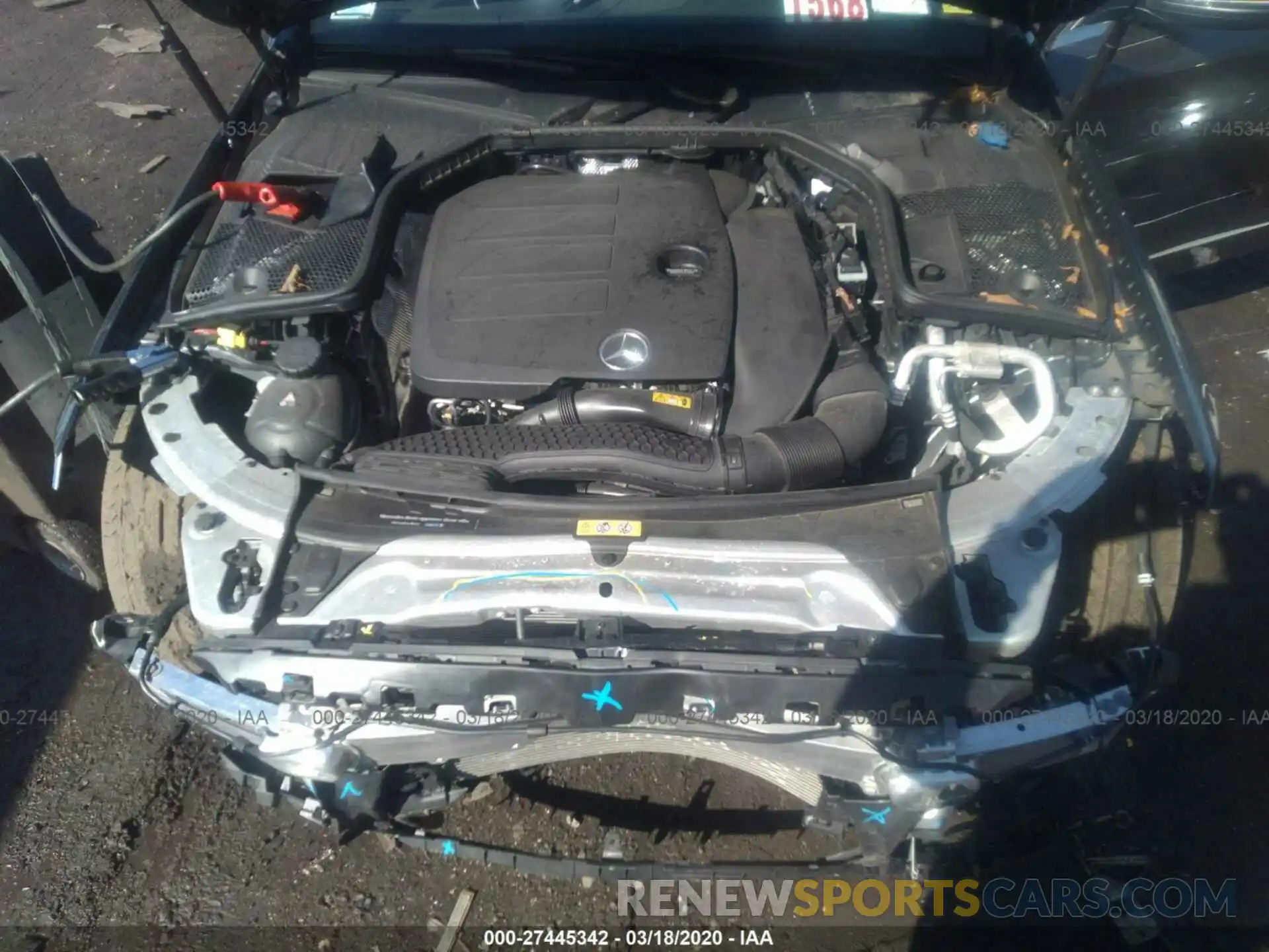 10 Photograph of a damaged car 55SWF8EB8KU297832 MERCEDES-BENZ C 2019