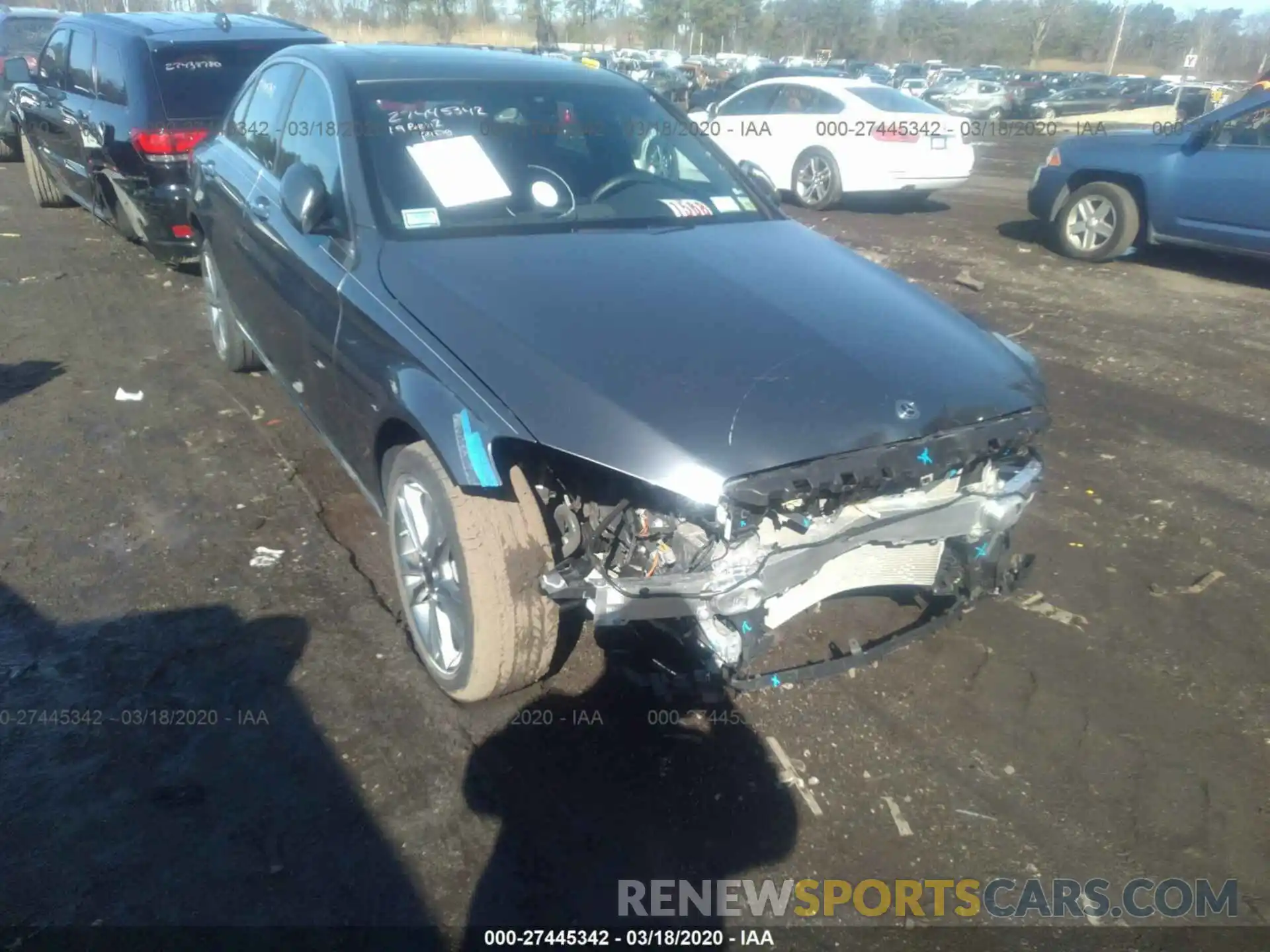 6 Photograph of a damaged car 55SWF8EB8KU297832 MERCEDES-BENZ C 2019