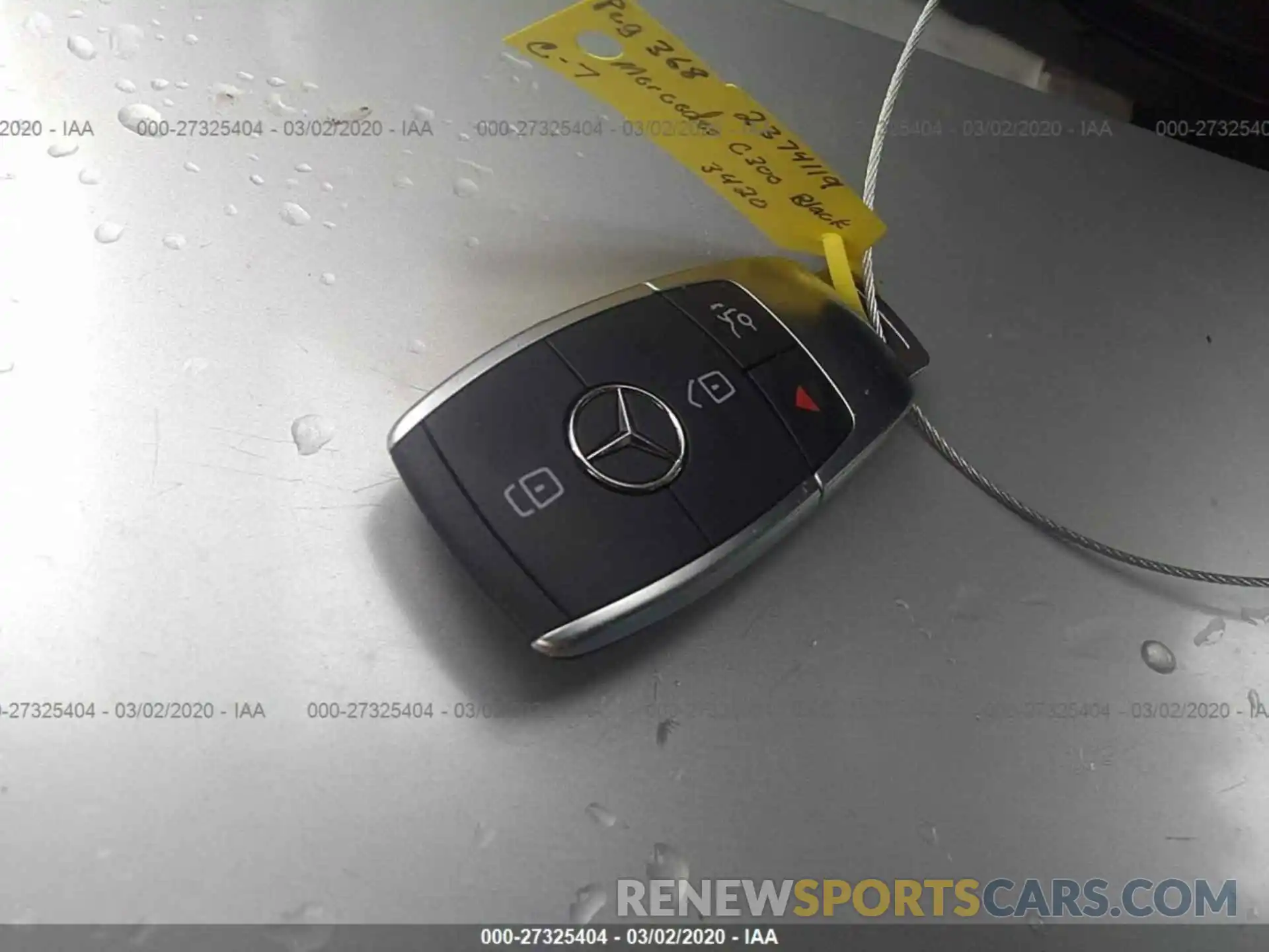 11 Photograph of a damaged car 55SWF8EB9KU293420 MERCEDES-BENZ C 2019