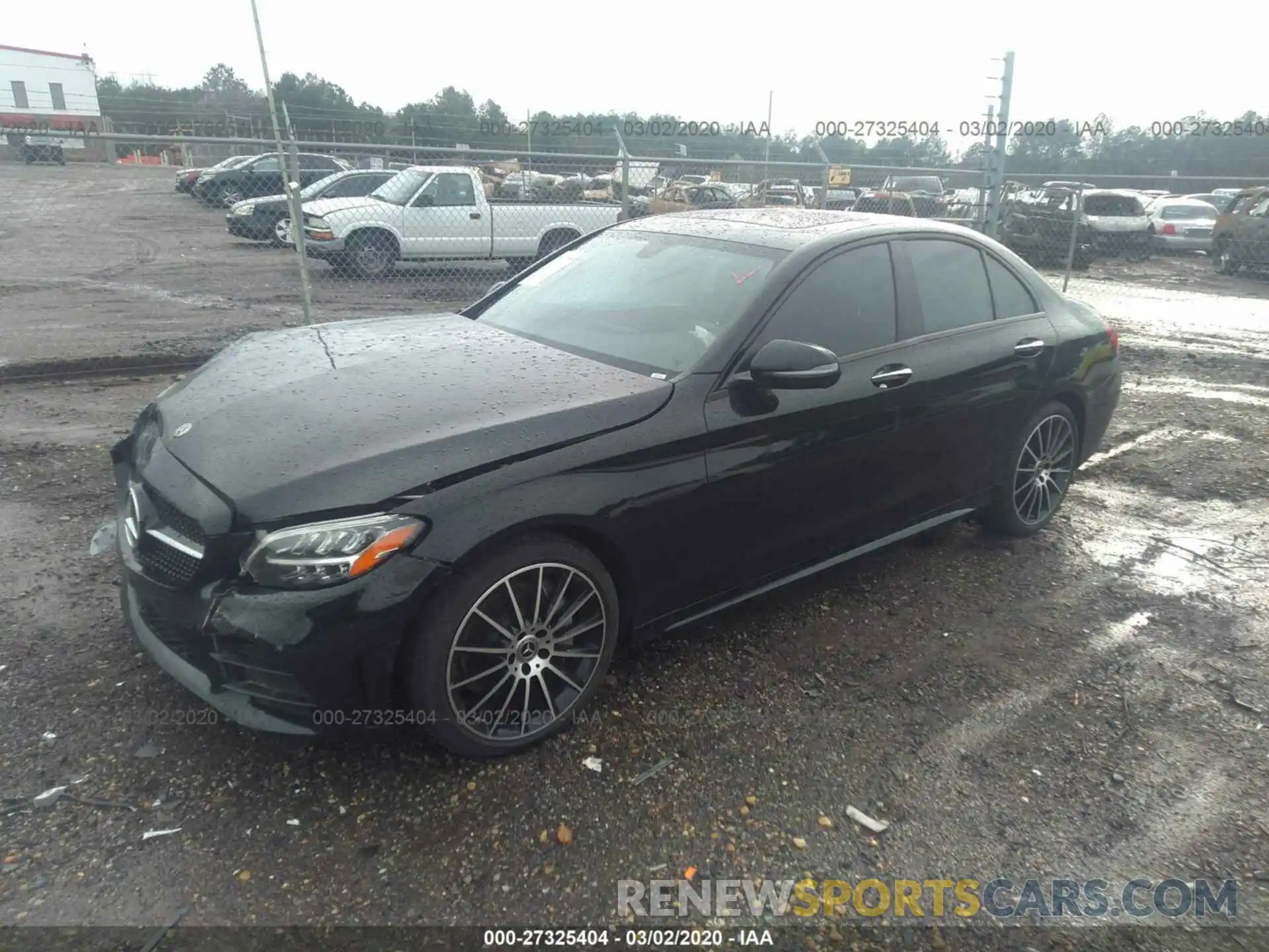 2 Photograph of a damaged car 55SWF8EB9KU293420 MERCEDES-BENZ C 2019