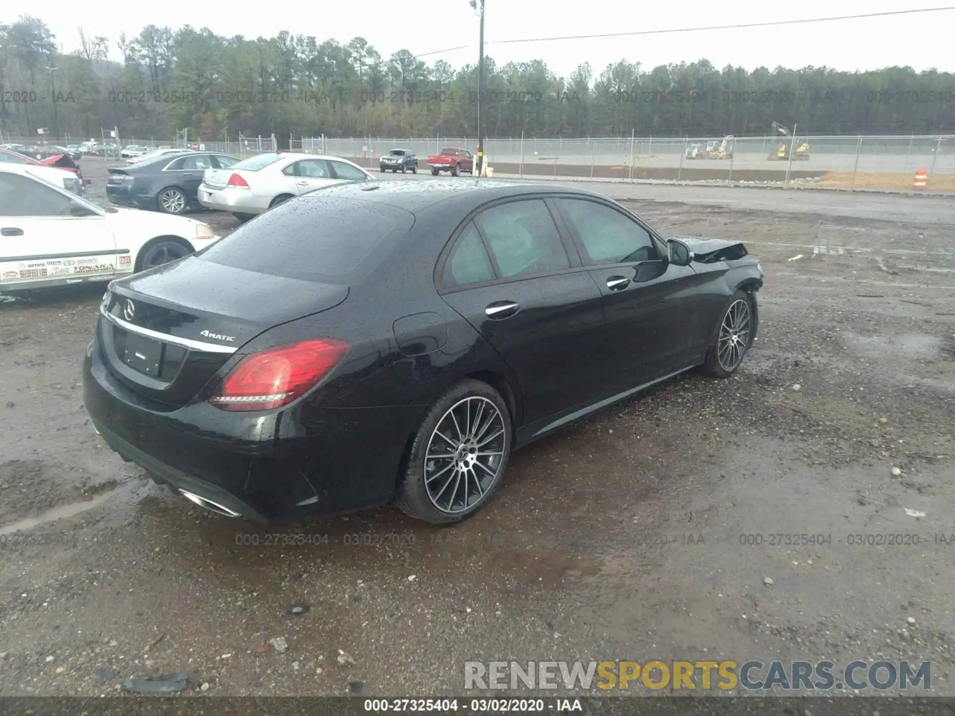 4 Photograph of a damaged car 55SWF8EB9KU293420 MERCEDES-BENZ C 2019