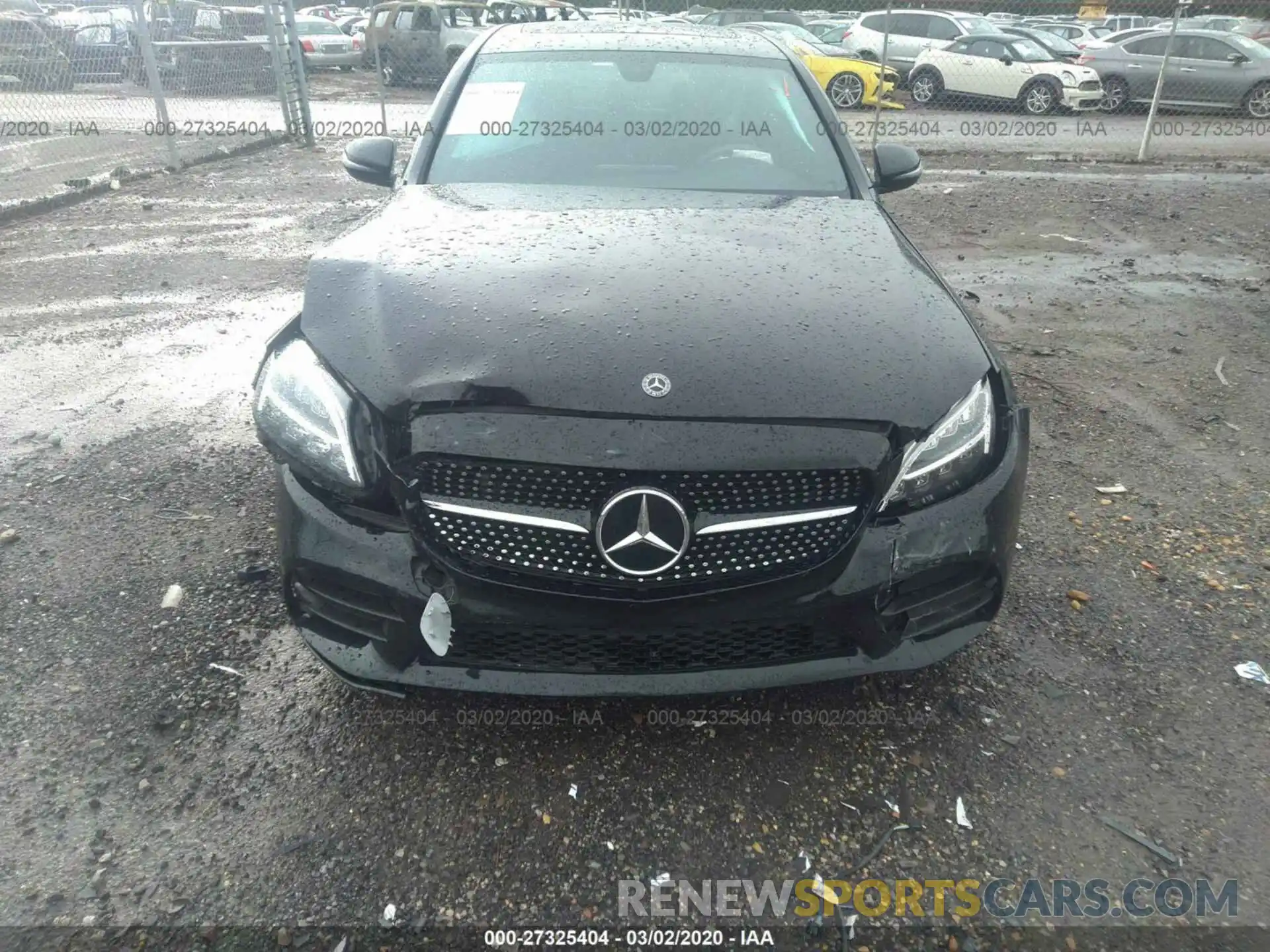 6 Photograph of a damaged car 55SWF8EB9KU293420 MERCEDES-BENZ C 2019