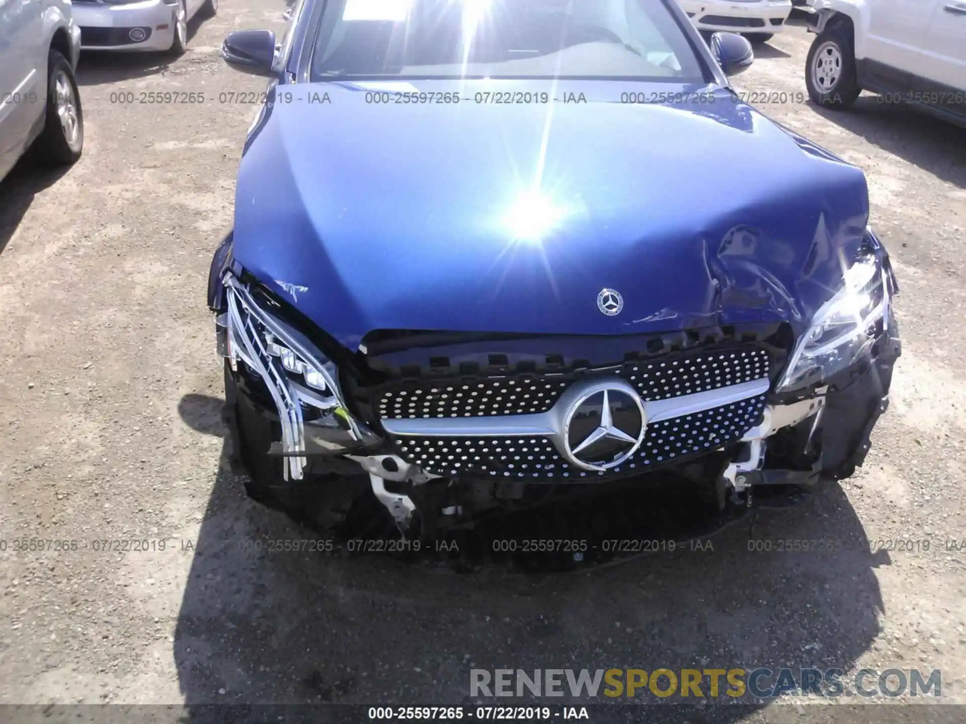 6 Photograph of a damaged car 55SWF8EB9KU306425 MERCEDES-BENZ C 2019