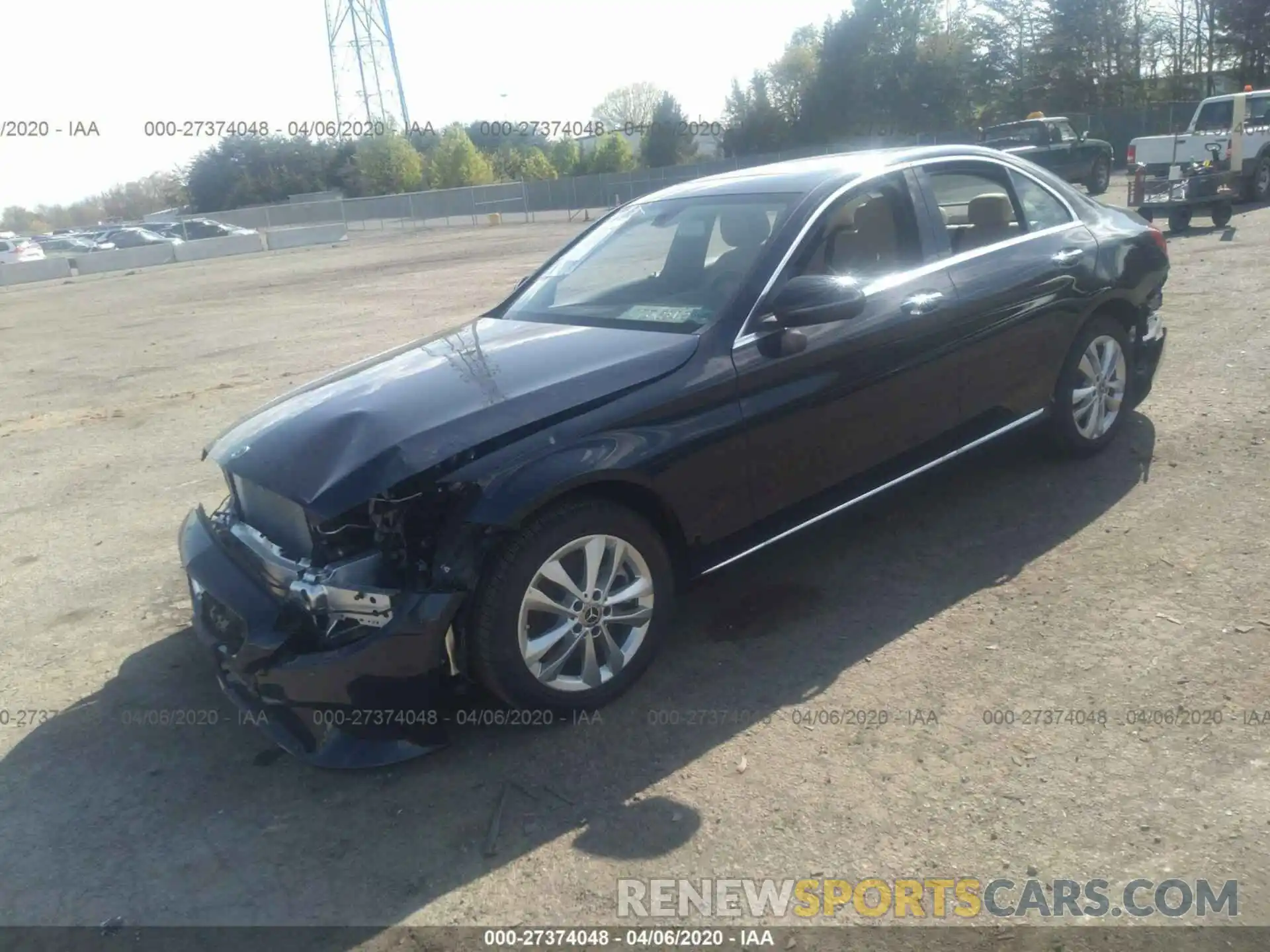 2 Photograph of a damaged car 55SWF8EBXKU321080 MERCEDES-BENZ C 2019