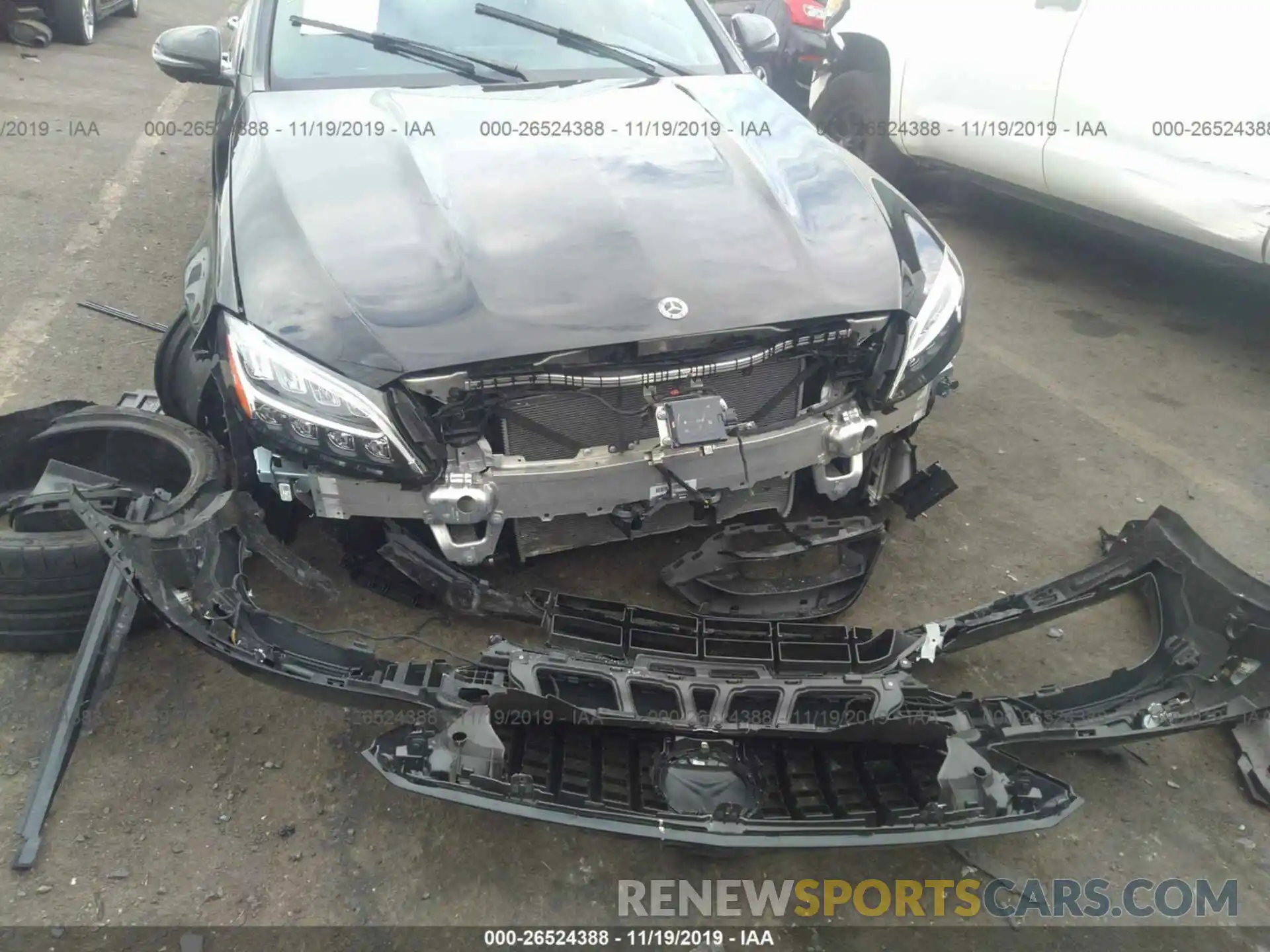 6 Photograph of a damaged car 55SWF8HB2KU318668 MERCEDES-BENZ C 2019