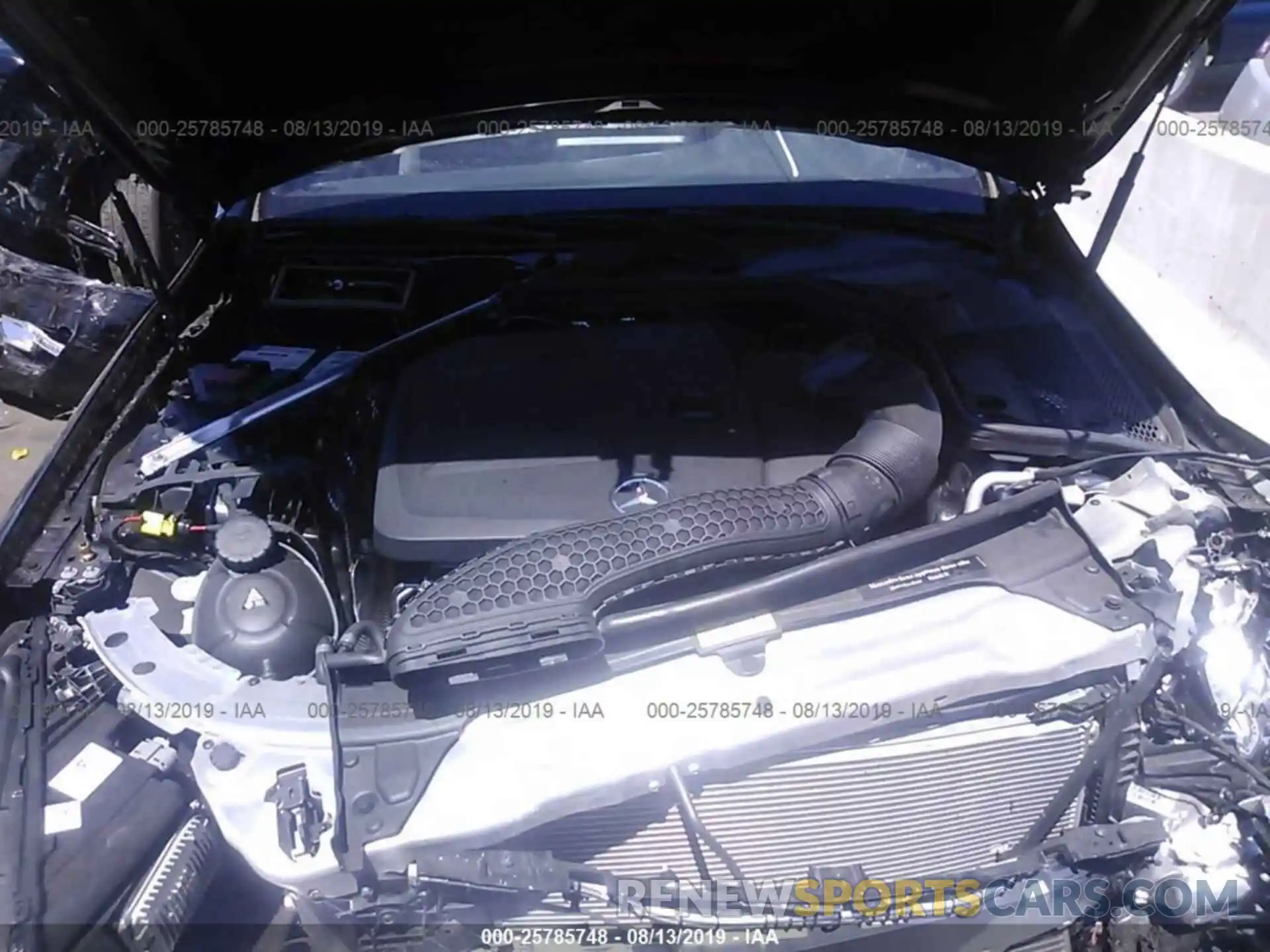 10 Photograph of a damaged car WDDWF8DB6KR462599 MERCEDES-BENZ C 2019