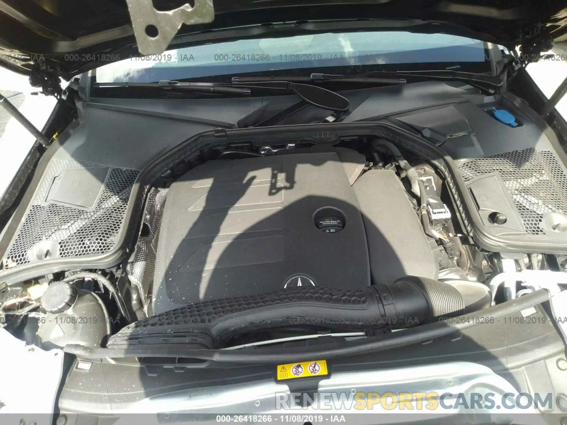 10 Photograph of a damaged car WDDWF8DB9KR514503 MERCEDES-BENZ C 2019