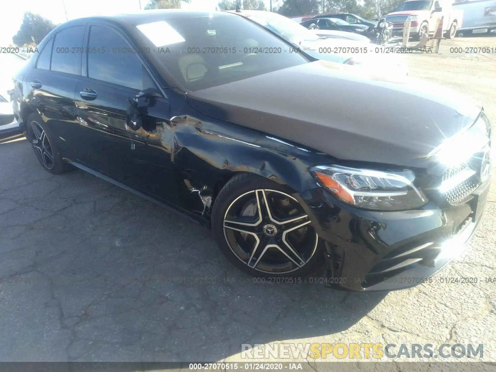 6 Photograph of a damaged car WDDWF8DBXKR458118 MERCEDES-BENZ C 2019