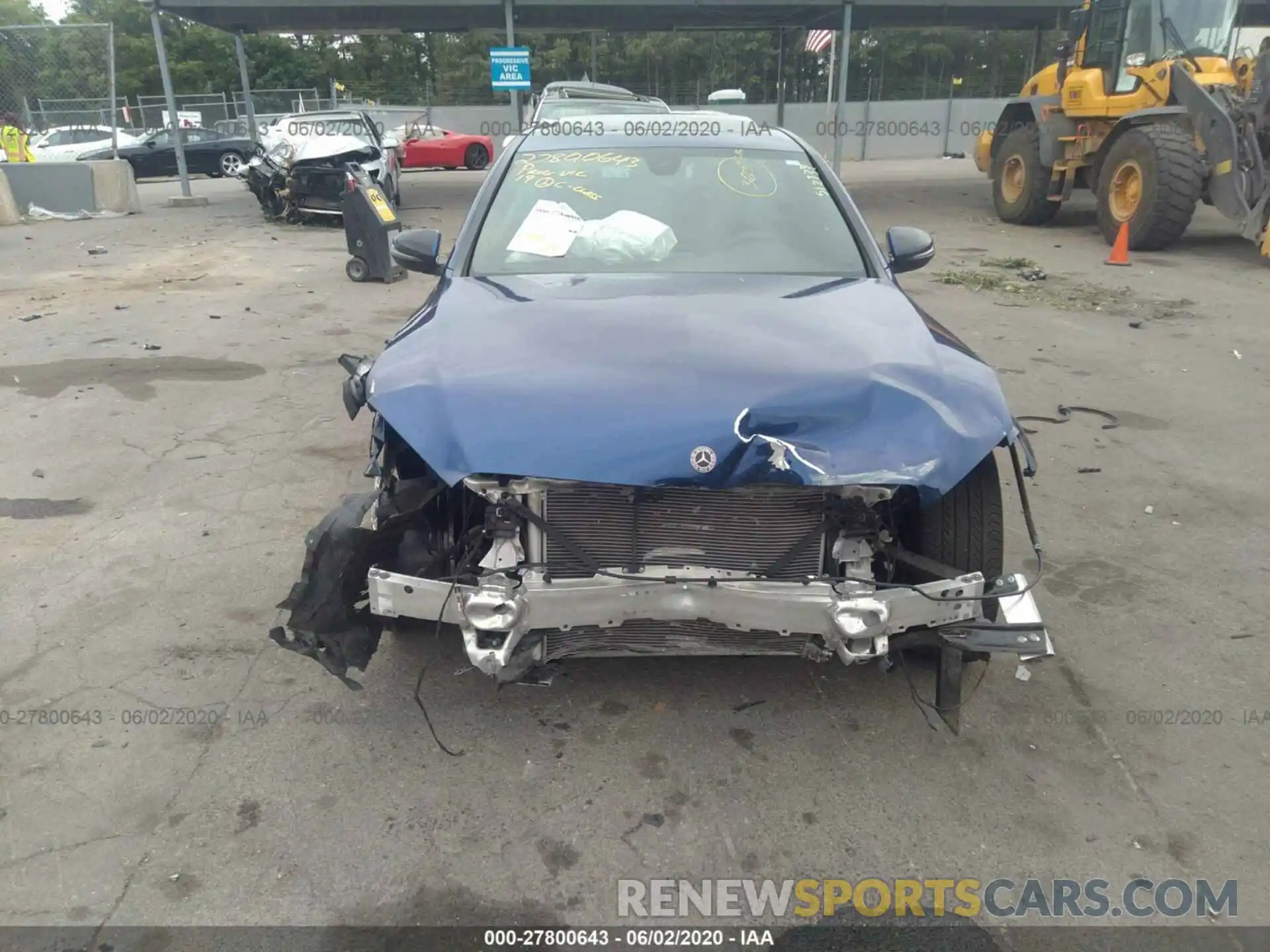 6 Photograph of a damaged car WDDWF8EB4KR512737 MERCEDES-BENZ C 2019