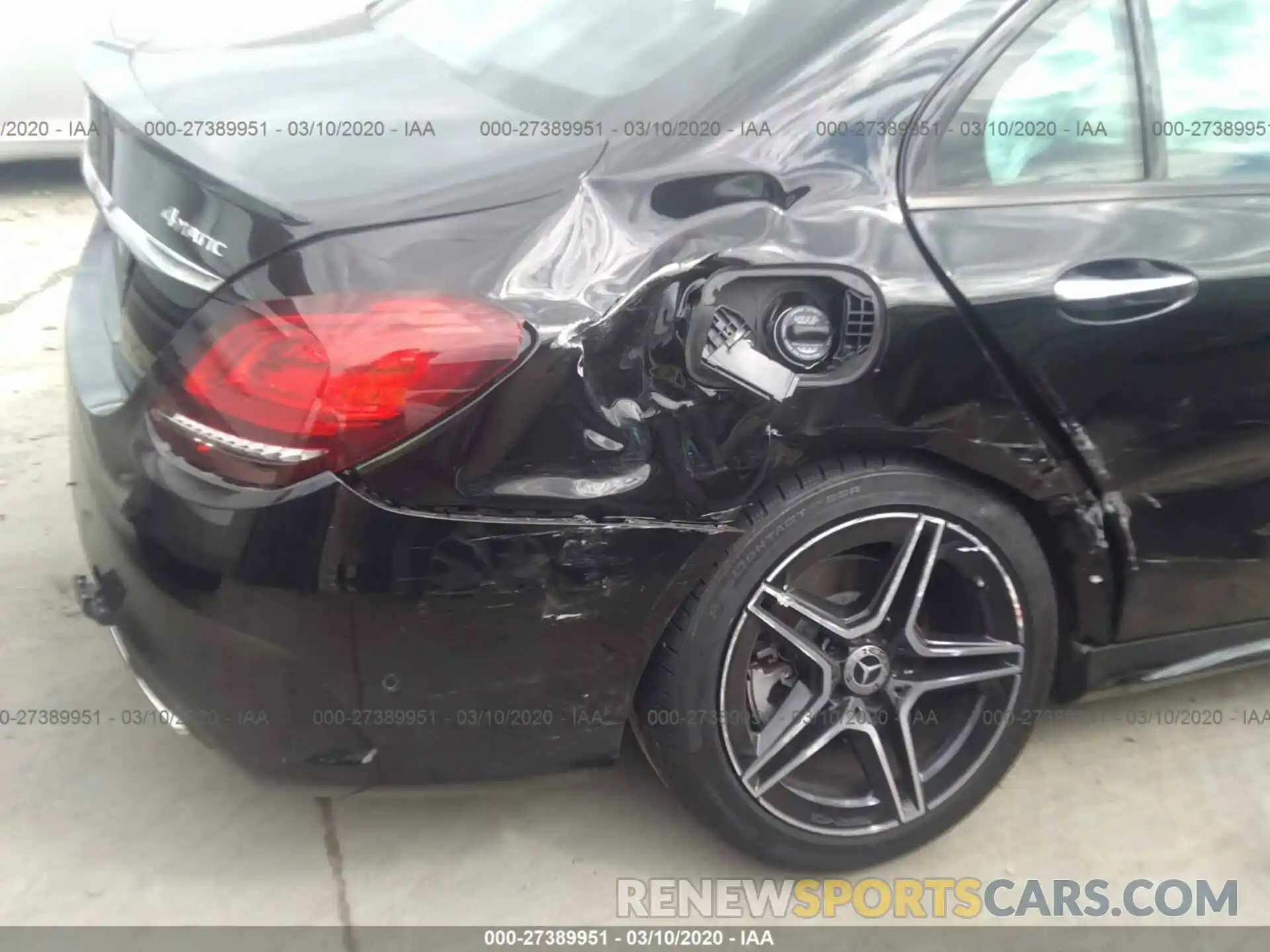 6 Photograph of a damaged car WDDWF8EBXKR514220 MERCEDES-BENZ C 2019