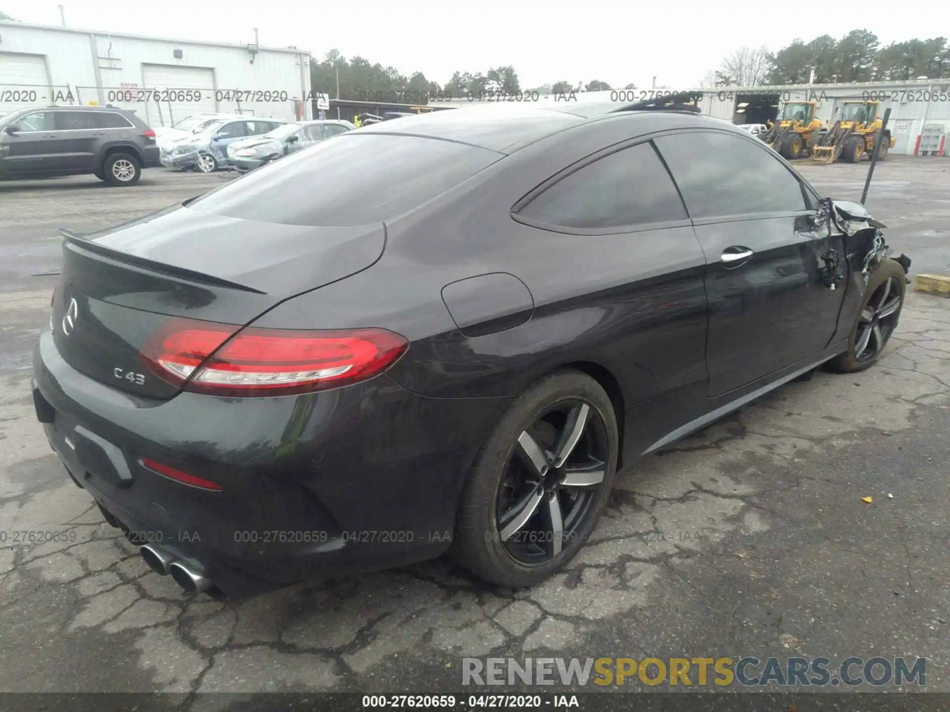 4 Photograph of a damaged car WDDWJ6EB1KF841612 MERCEDES-BENZ C 2019