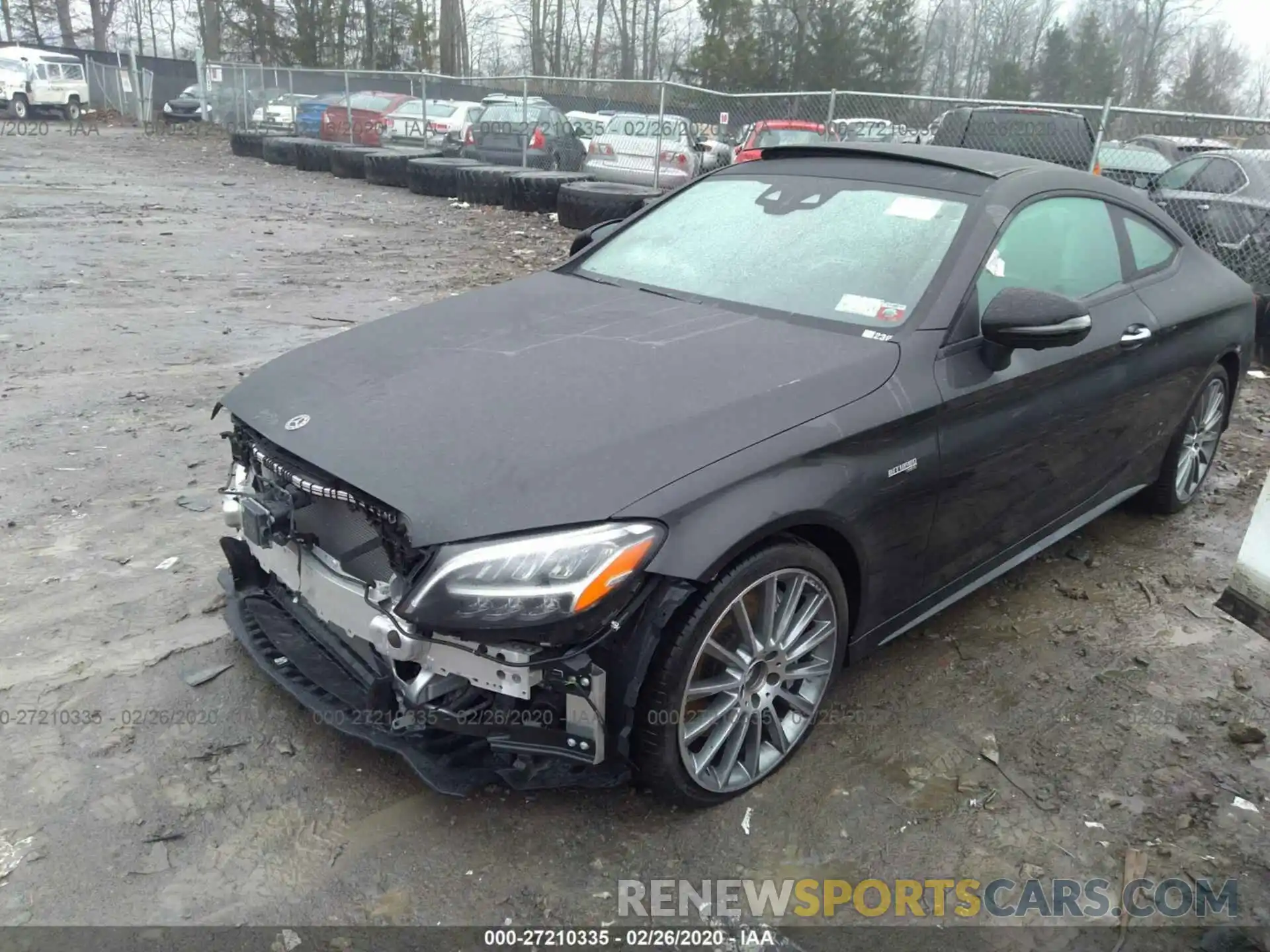 2 Photograph of a damaged car WDDWJ6EB2KF916236 MERCEDES-BENZ C 2019