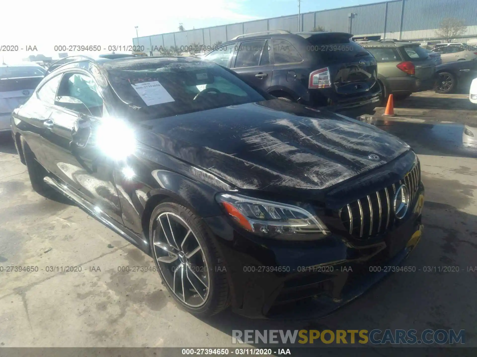 1 Photograph of a damaged car WDDWJ6EB7KF867924 MERCEDES-BENZ C 2019