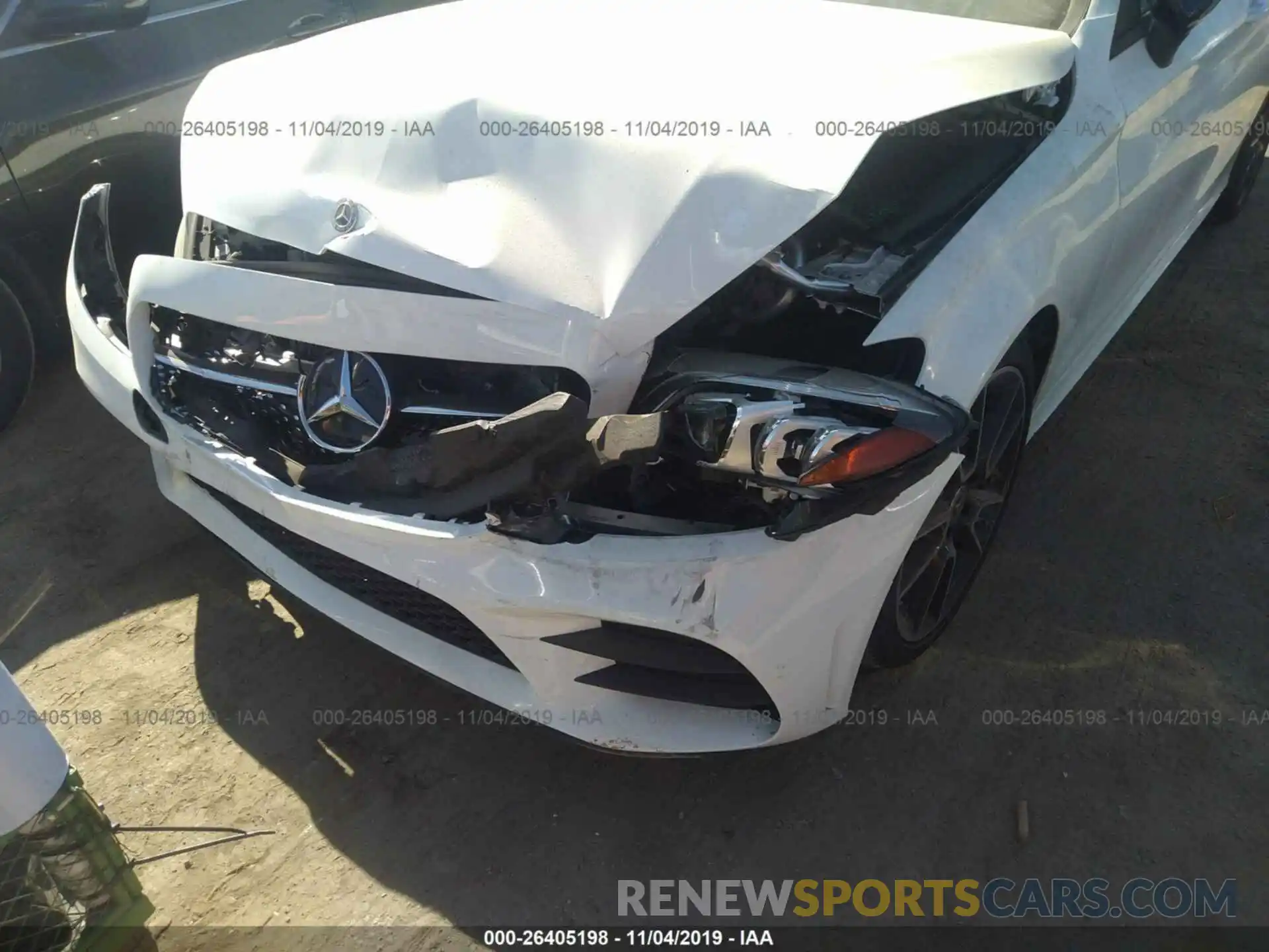 6 Photograph of a damaged car WDDWJ8DB1KF862215 MERCEDES-BENZ C 2019