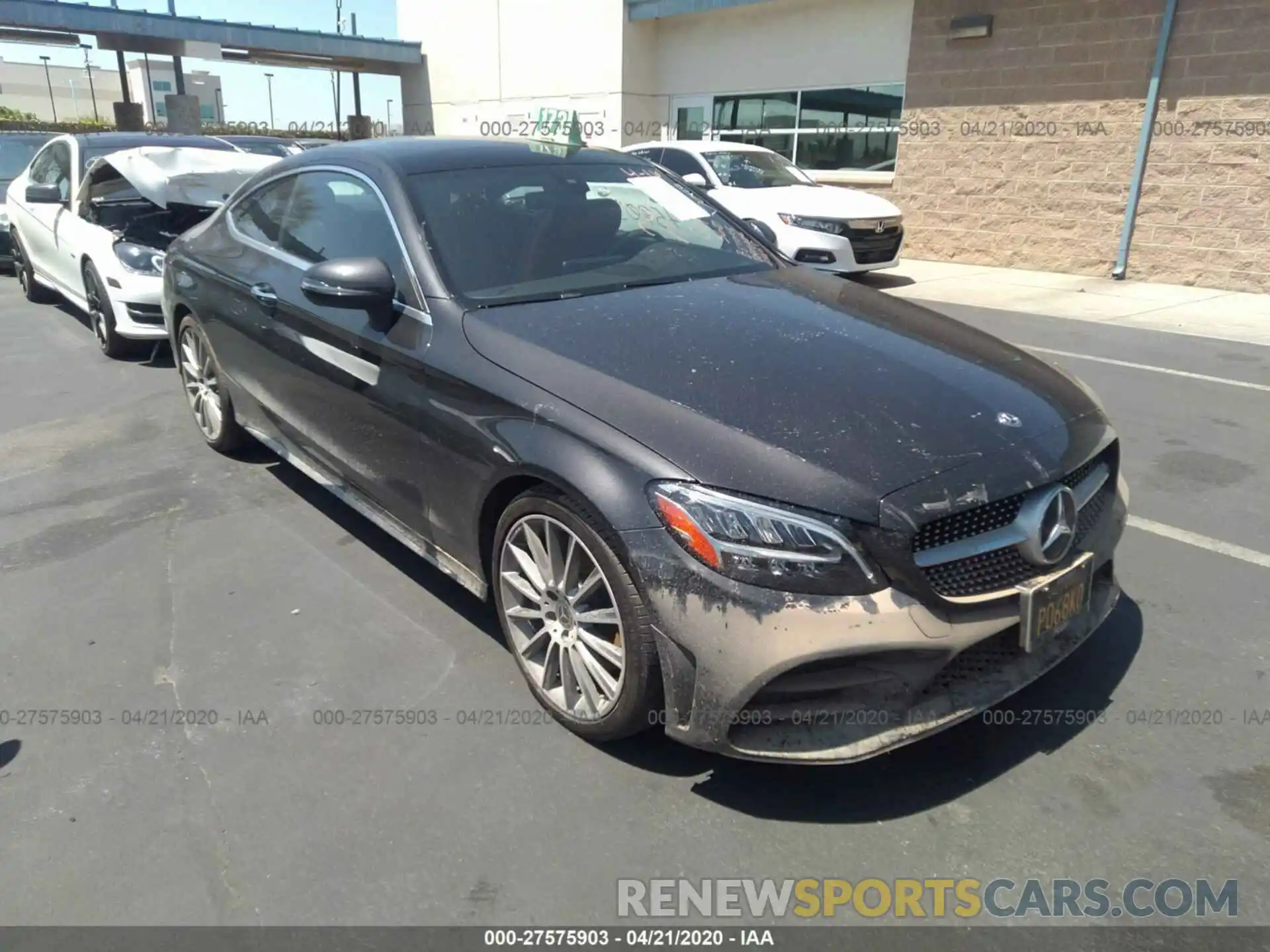 1 Photograph of a damaged car WDDWJ8DB2KF768859 MERCEDES-BENZ C 2019