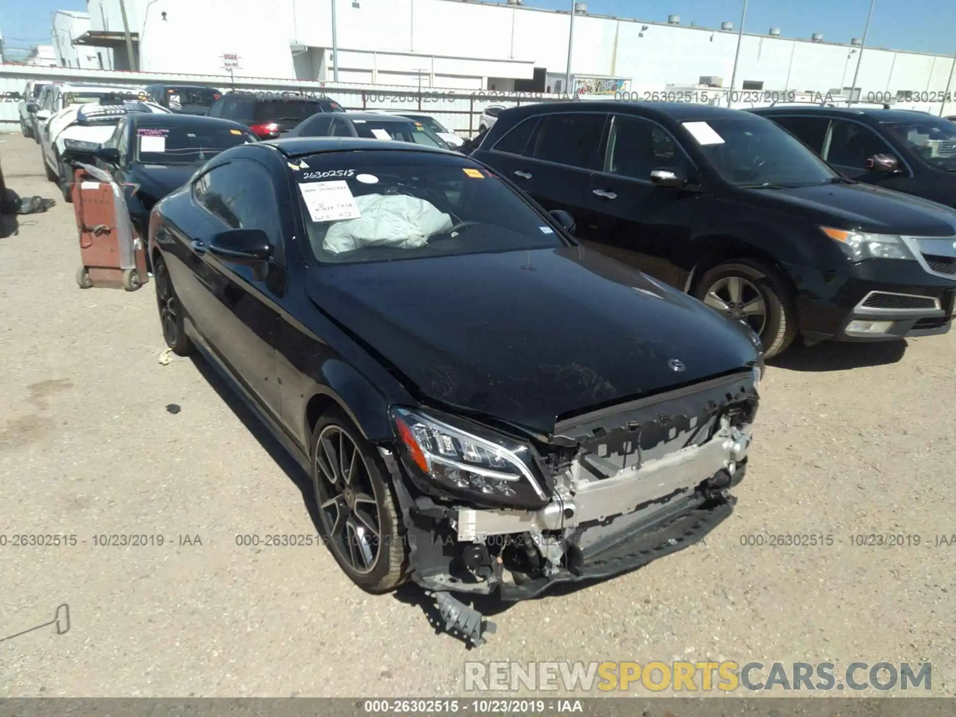 1 Photograph of a damaged car WDDWJ8DB2KF832401 MERCEDES-BENZ C 2019