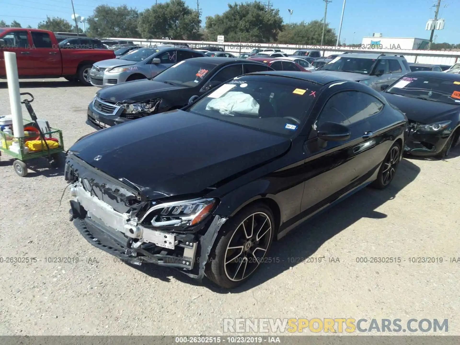 2 Photograph of a damaged car WDDWJ8DB2KF832401 MERCEDES-BENZ C 2019