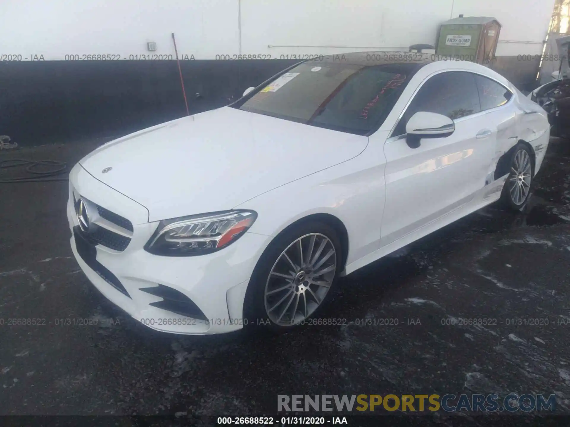 2 Photograph of a damaged car WDDWJ8DB3KF774119 MERCEDES-BENZ C 2019