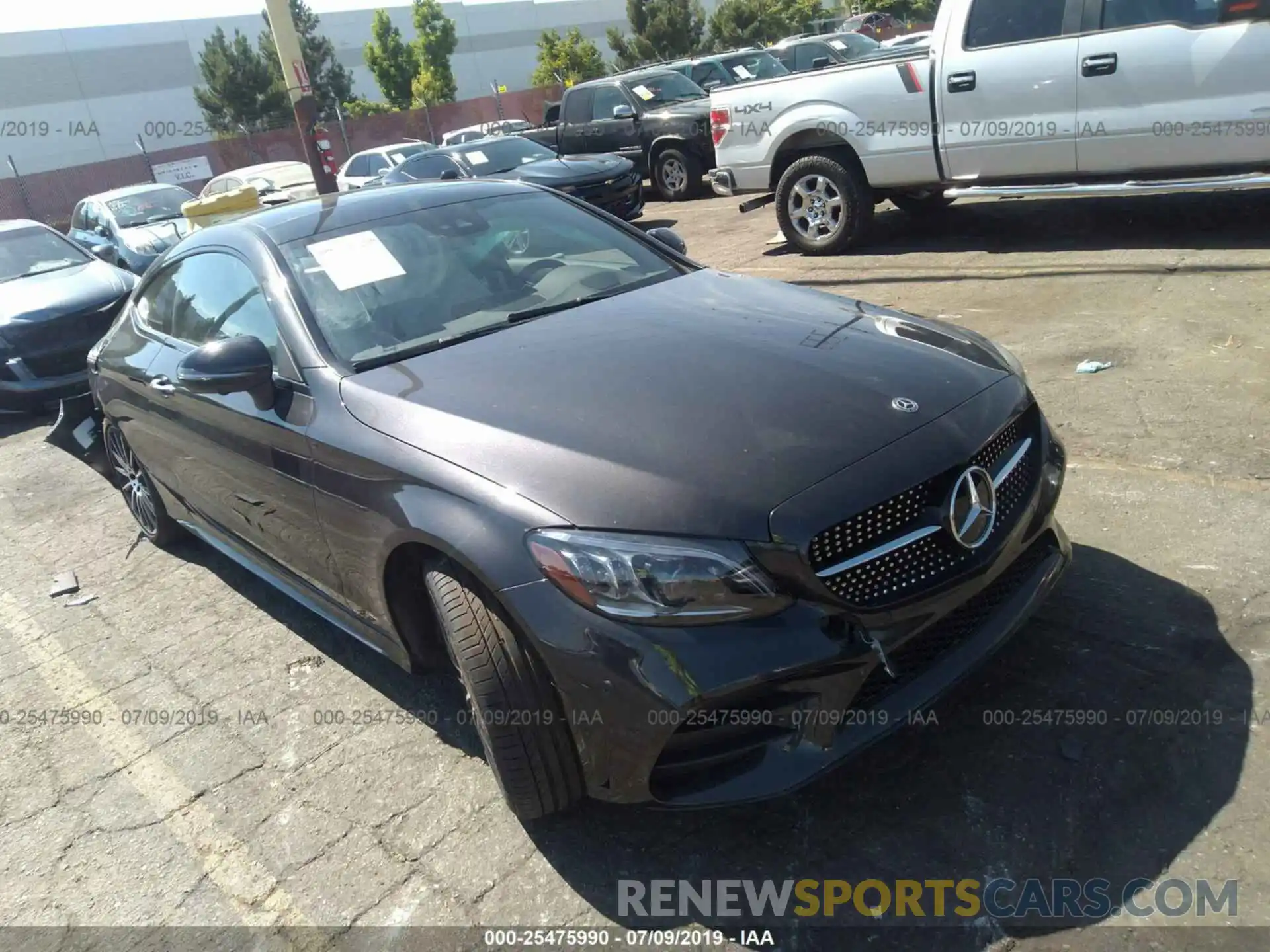 1 Photograph of a damaged car WDDWJ8DB5KF865036 MERCEDES-BENZ C 2019