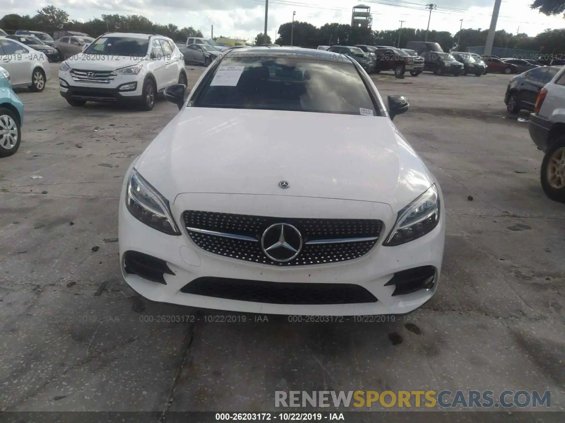 6 Photograph of a damaged car WDDWJ8DB7KF810278 MERCEDES-BENZ C 2019