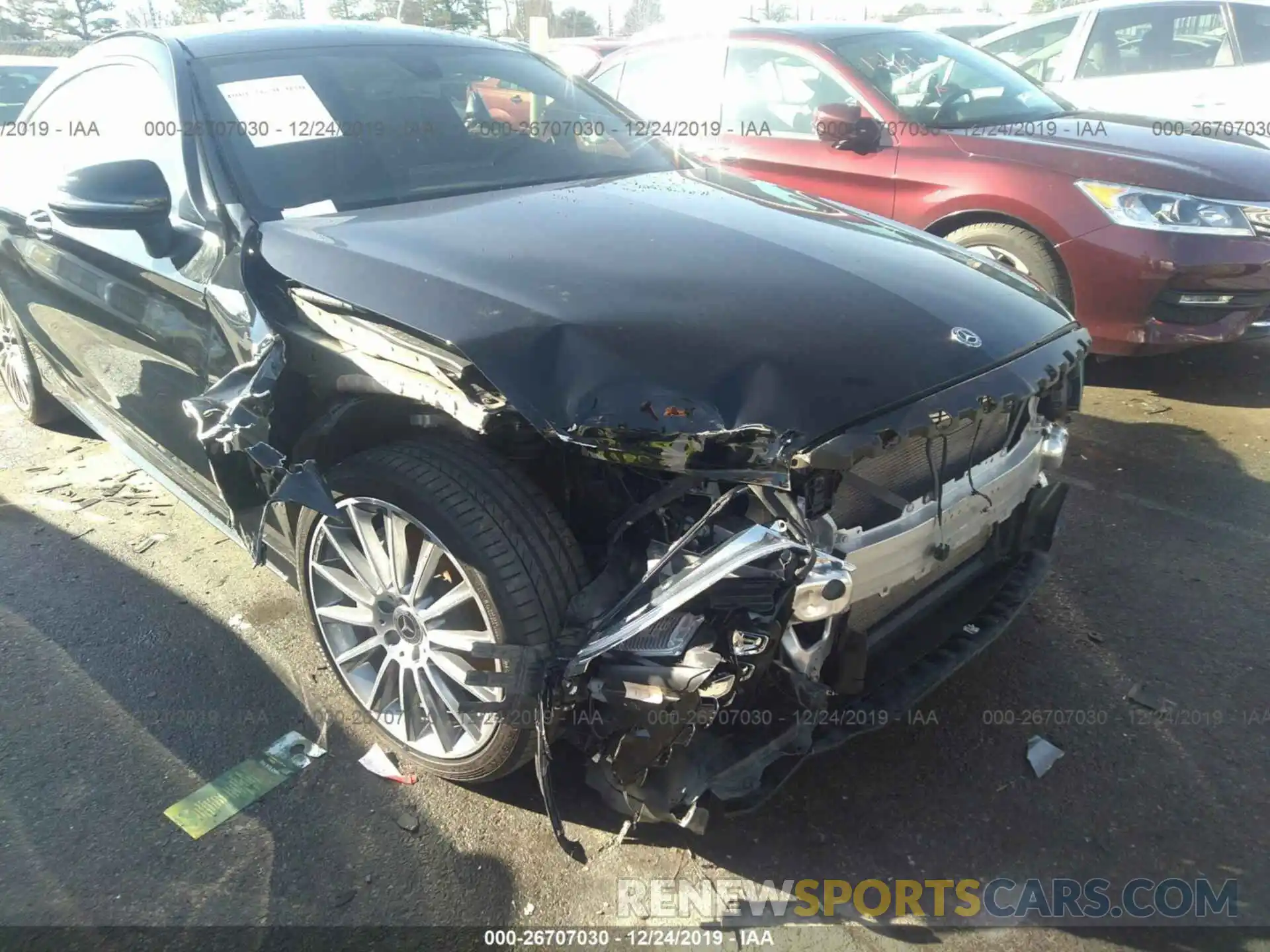 6 Photograph of a damaged car WDDWJ8DB7KF839635 MERCEDES-BENZ C 2019