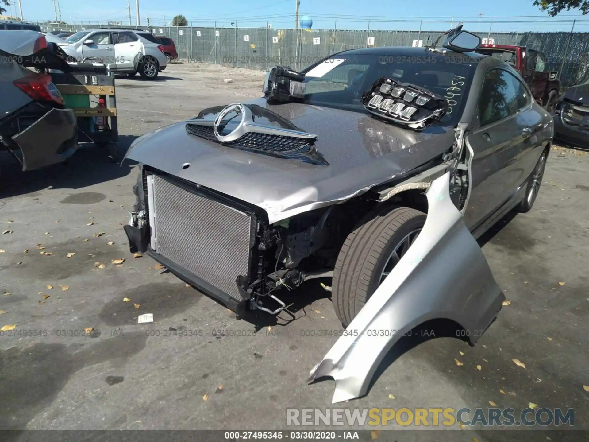 6 Photograph of a damaged car WDDWJ8DB9KF884754 MERCEDES-BENZ C 2019