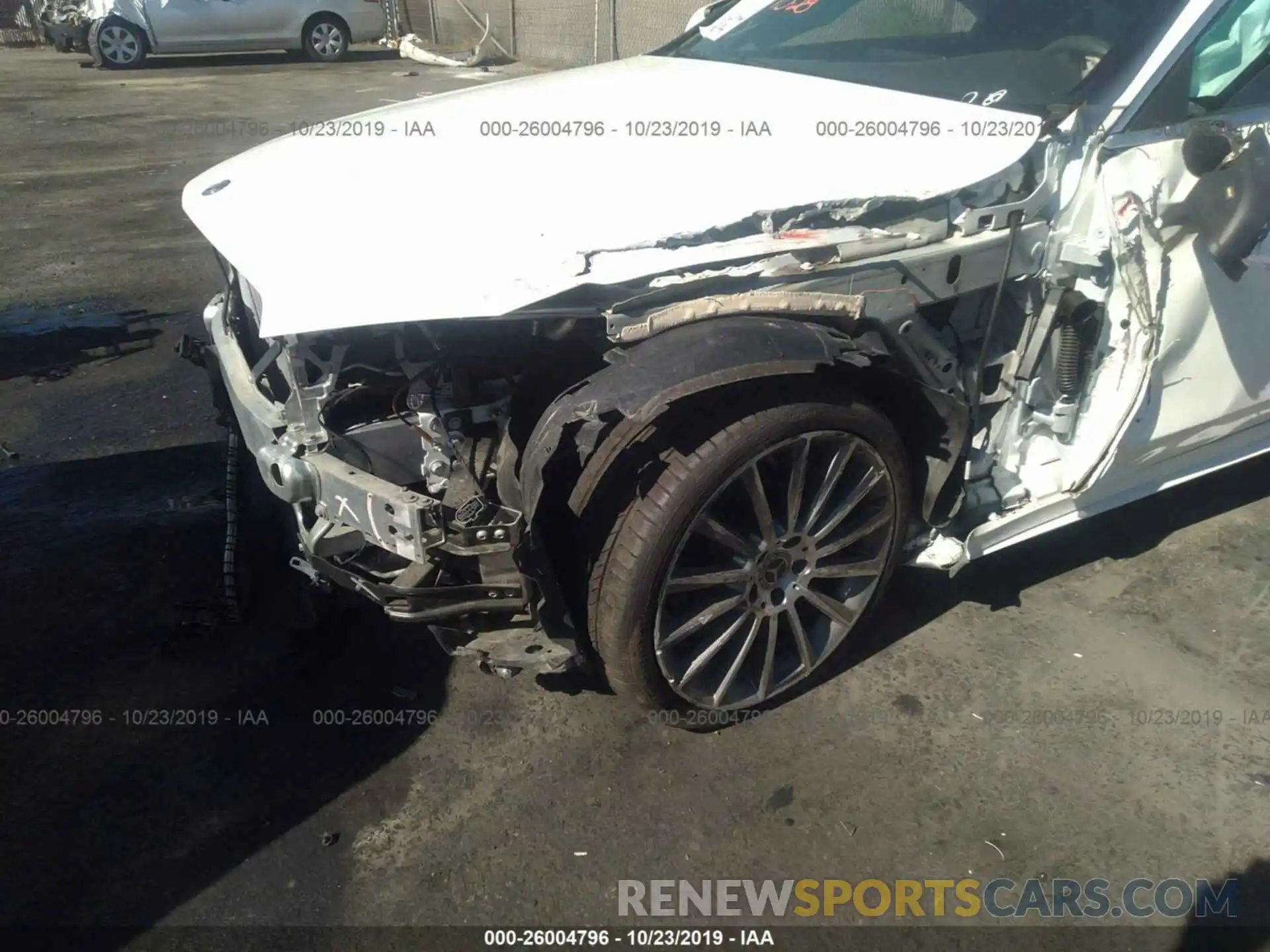 6 Photograph of a damaged car WDDWJ8DBXKF803647 MERCEDES-BENZ C 2019