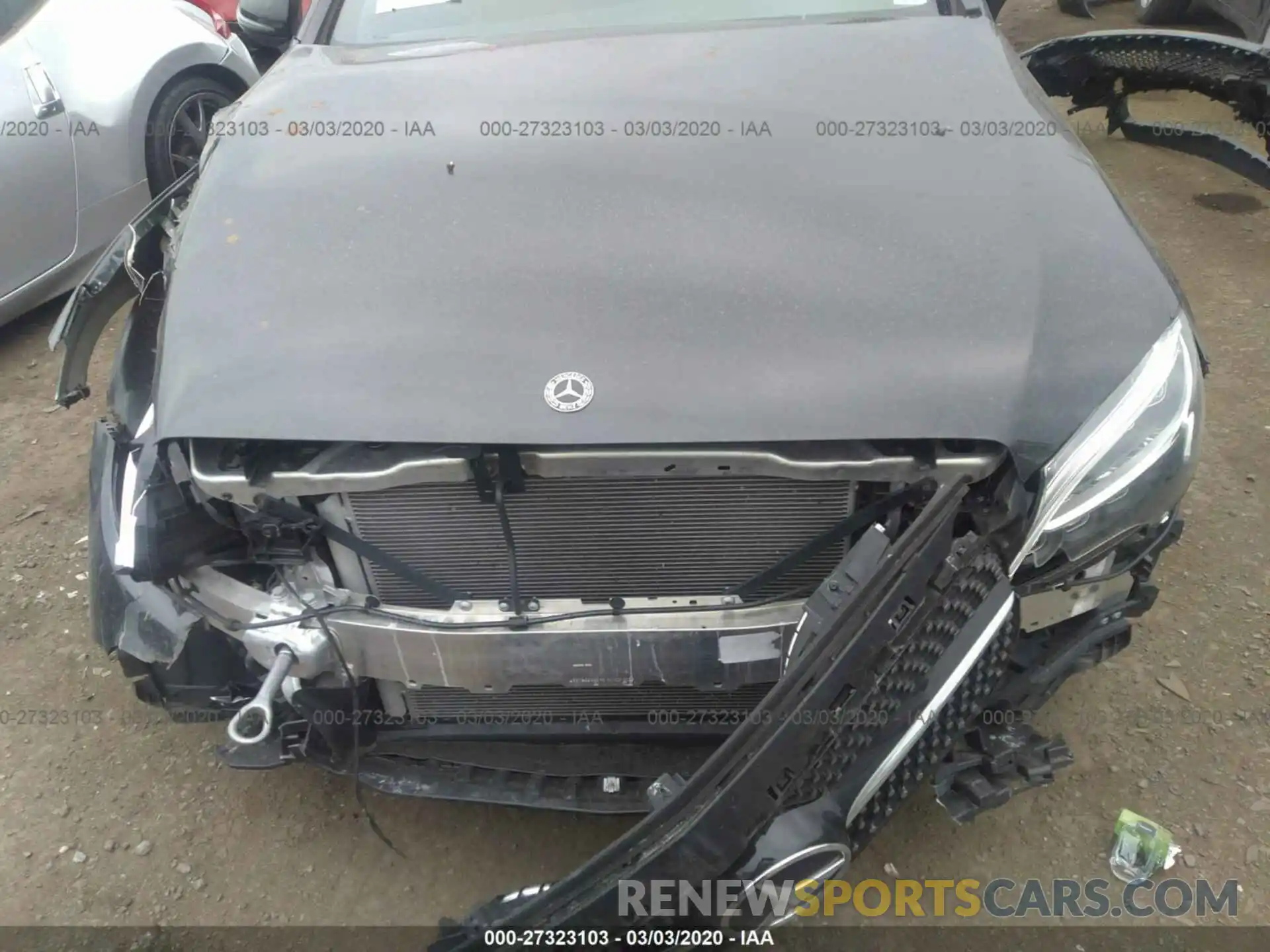 6 Photograph of a damaged car WDDWJ8EB2KF782906 MERCEDES-BENZ C 2019